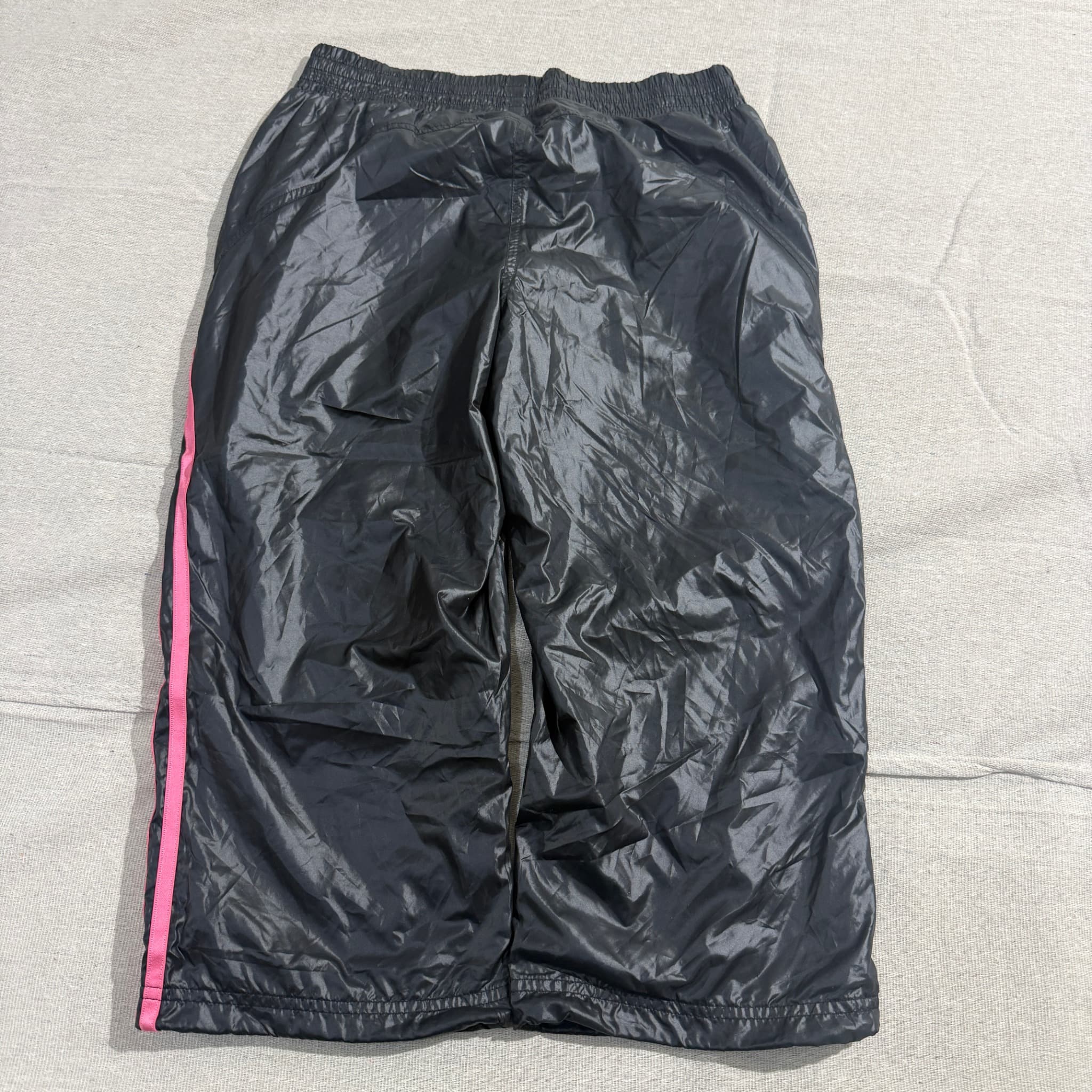 Adidas ClimaProof Women's Black and Pink Capri Track Pants — photo 5 of 6