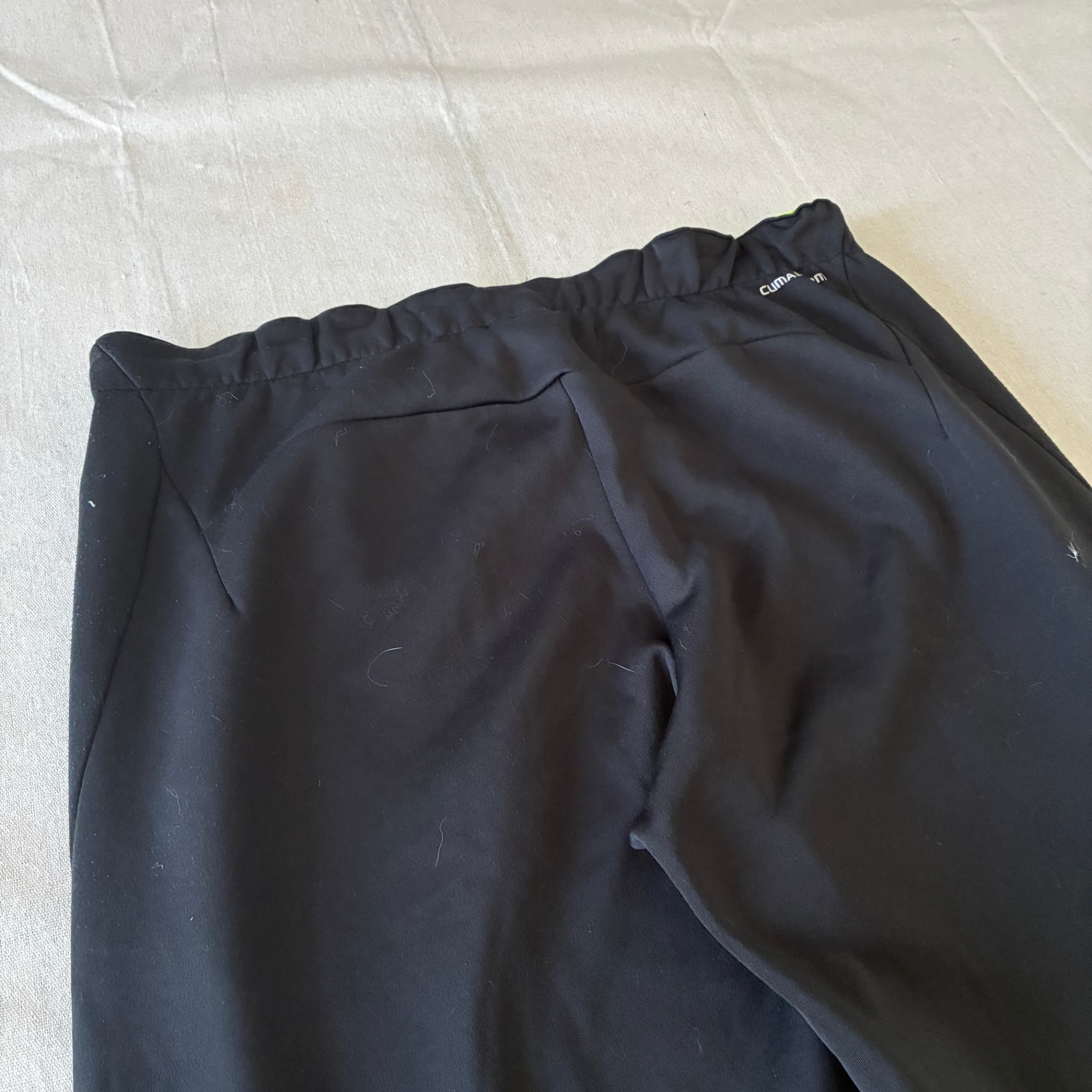 Adidas Climawarm Track Pants Black Gold Piping Size L — photo 6 of 7