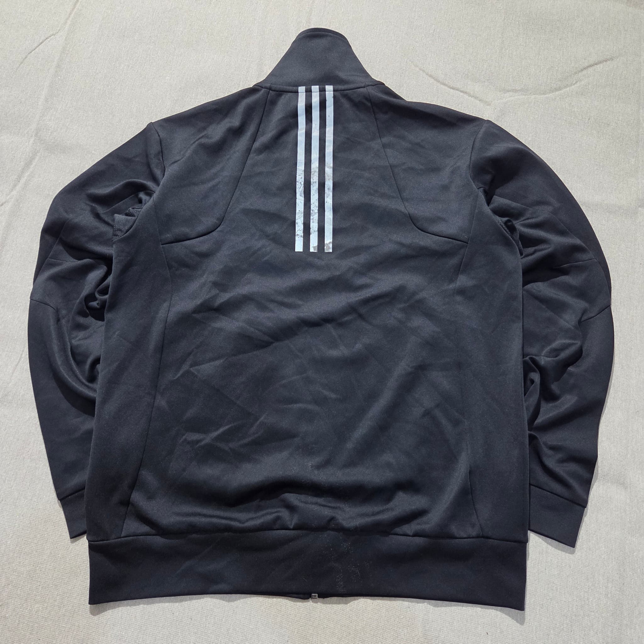 Adidas Formotion Full Zip Track Jacket Black Men's Size 105 — photo 5 of 8
