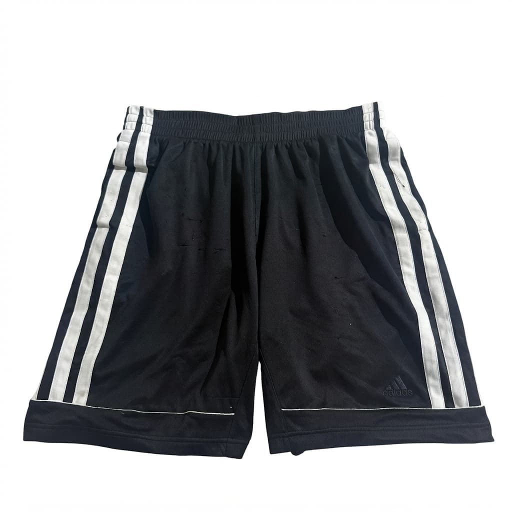 Adidas Men's 3-Stripe Athletic Performance Shorts Black 3XL — photo 1 of 7