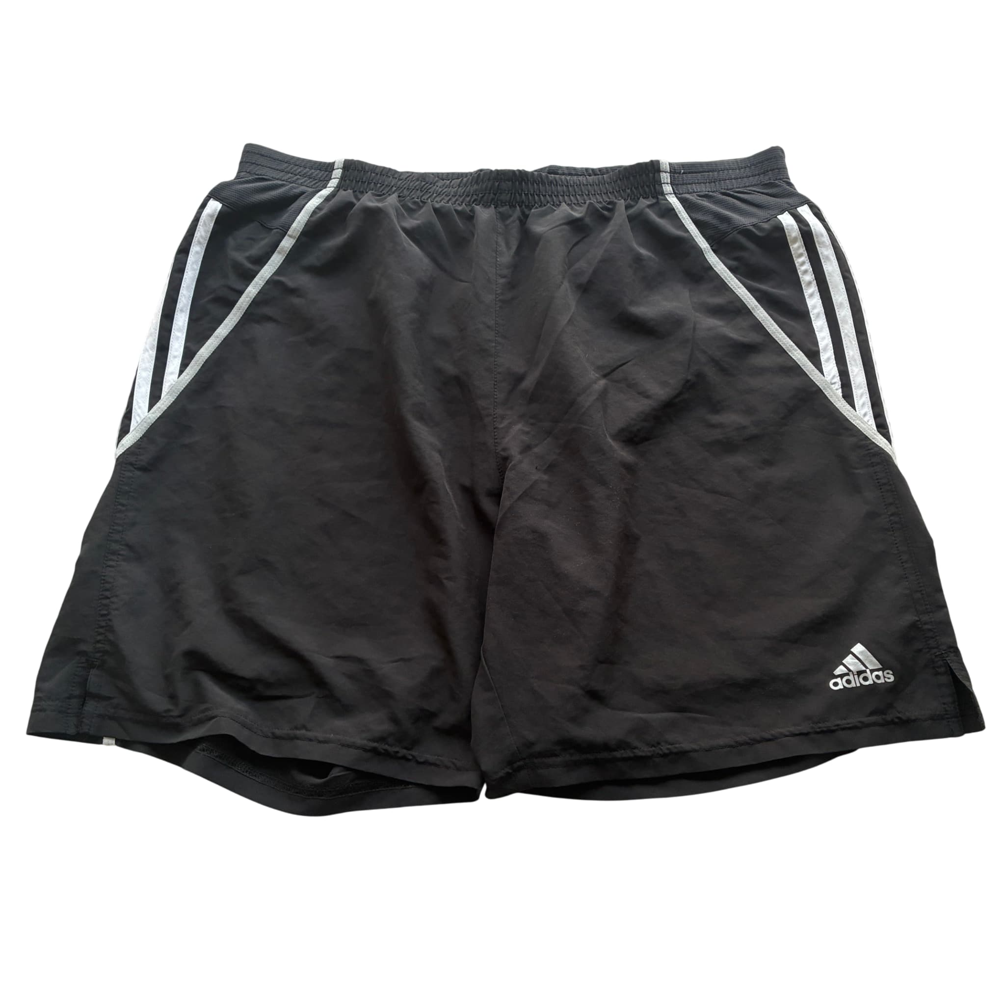 Adidas Men's 3-Stripe Athletic Running Shorts Black Size 96 — photo 1 of 6