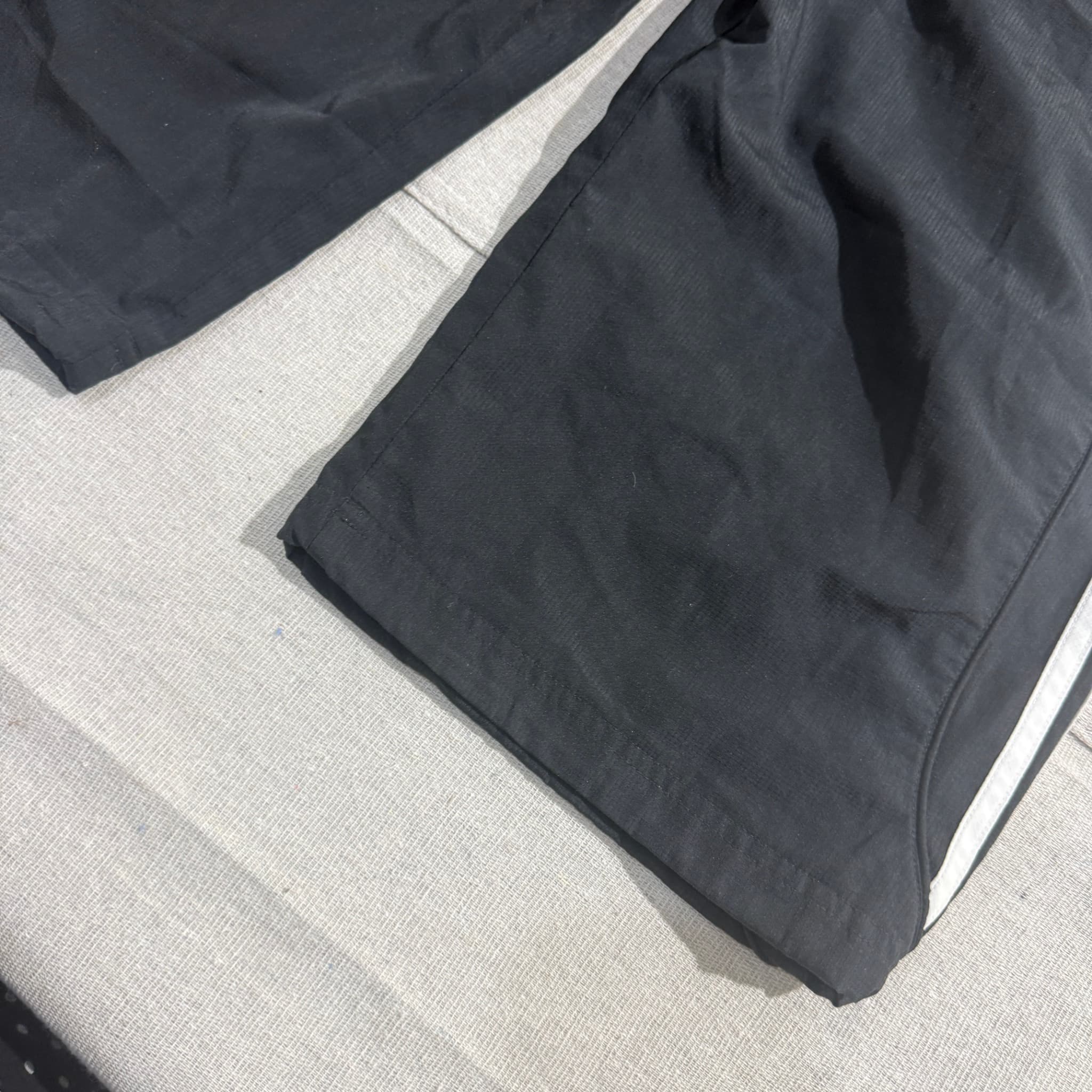 Adidas Men's Black 3-Stripe Athletic Capri Shorts — photo 2 of 6
