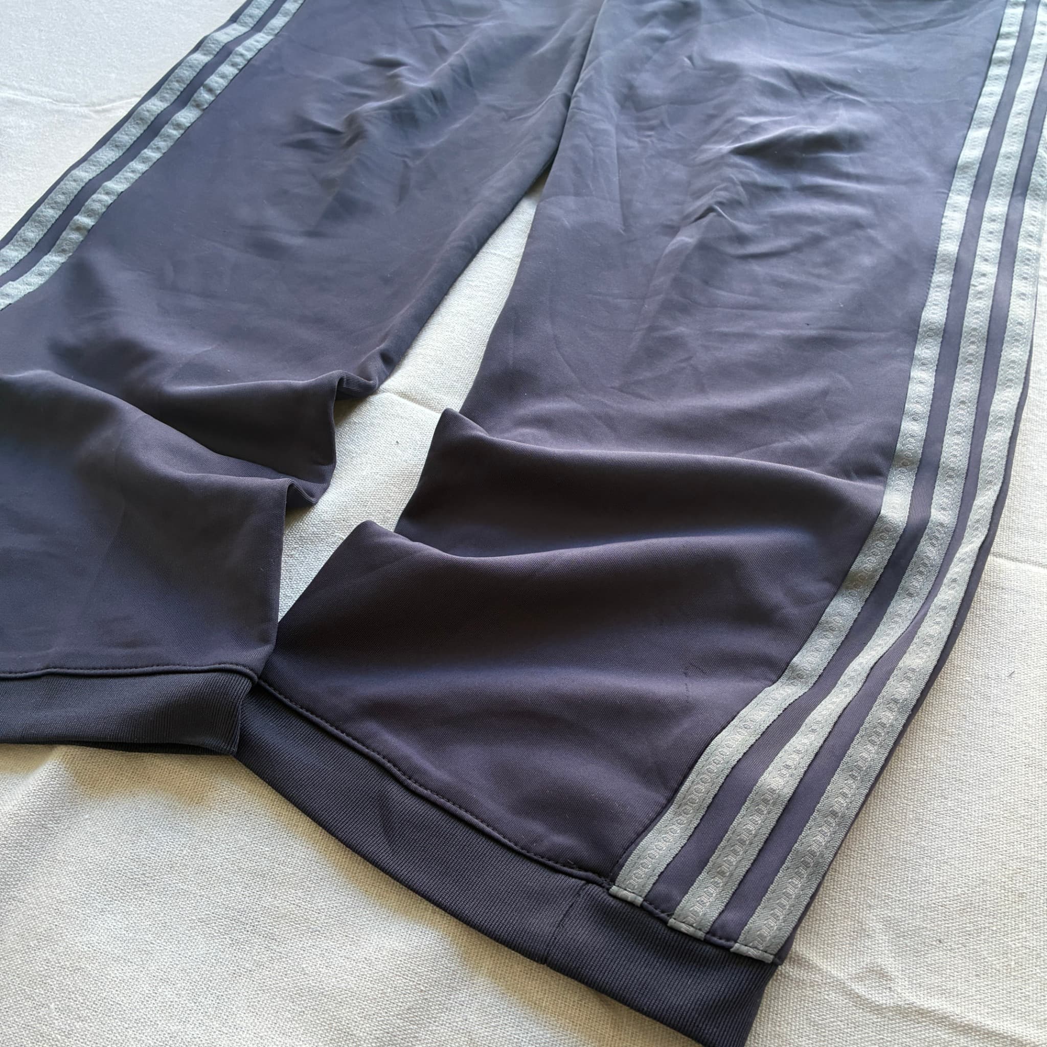 Adidas Men's Black 3-Stripe Climalite Track Pants XXL — photo 2 of 7