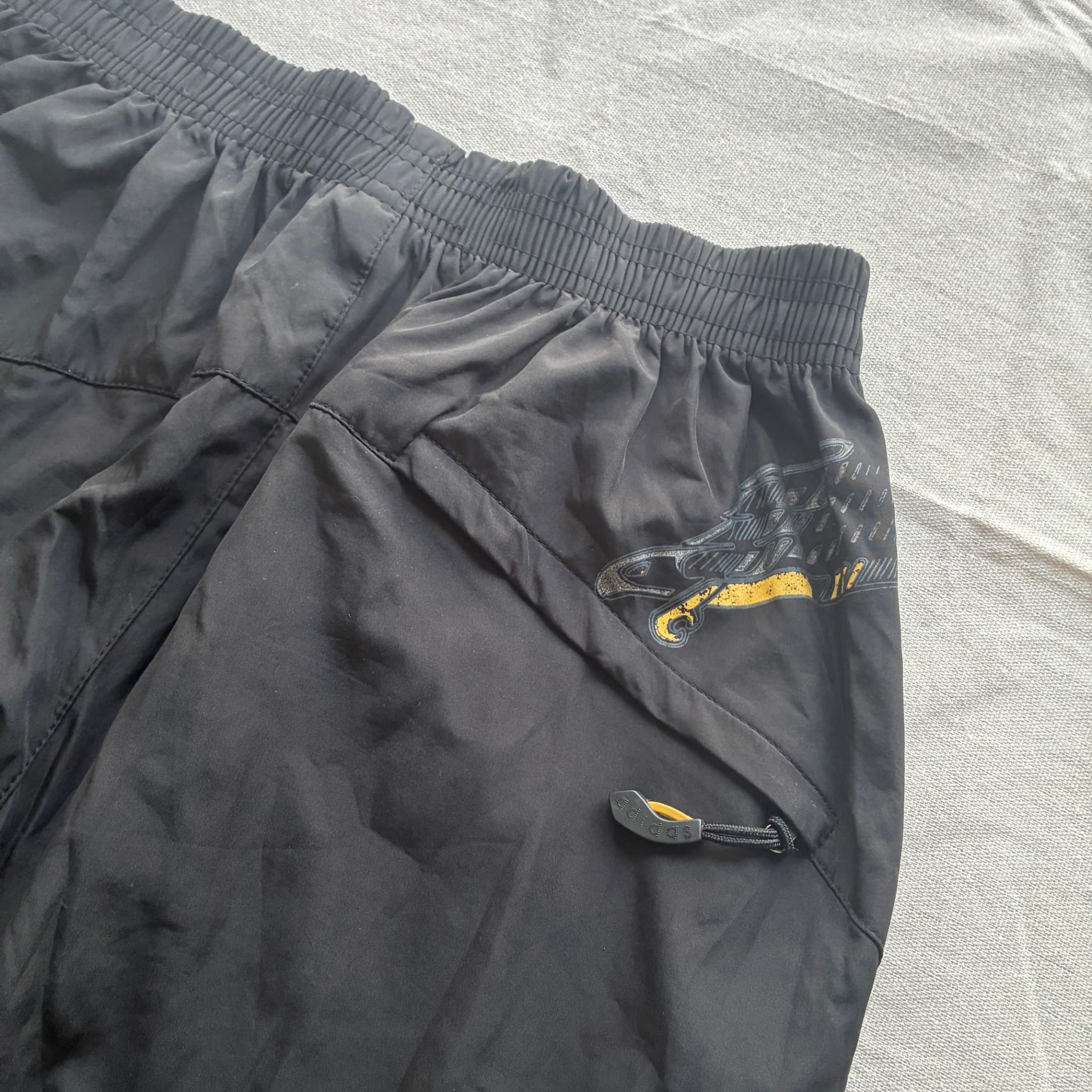 Adidas Men's Black Athletic Performance Shorts — photo 6 of 7