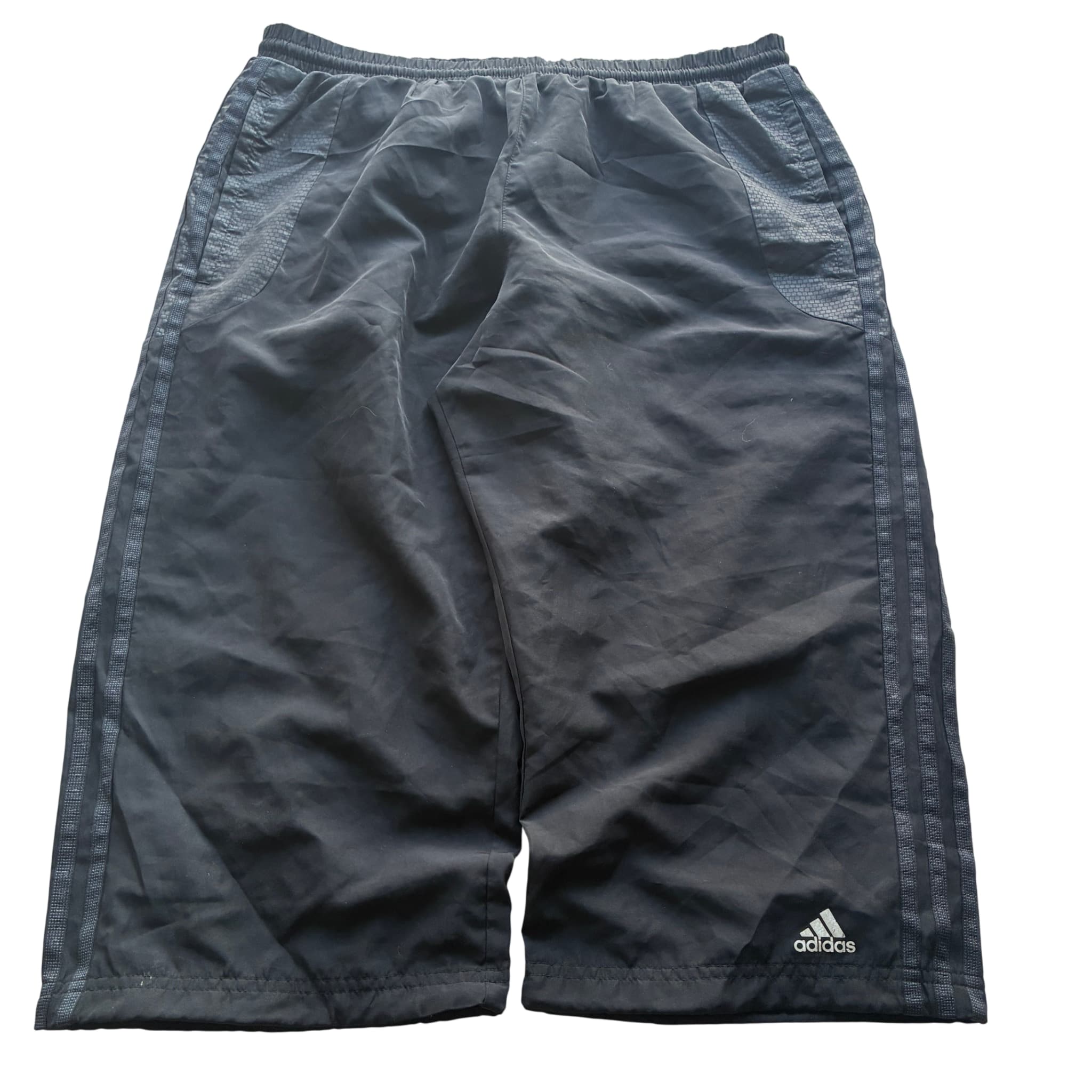 Adidas Men's Black Athletic Three-Quarter Length Shorts 2XL — photo 1 of 7