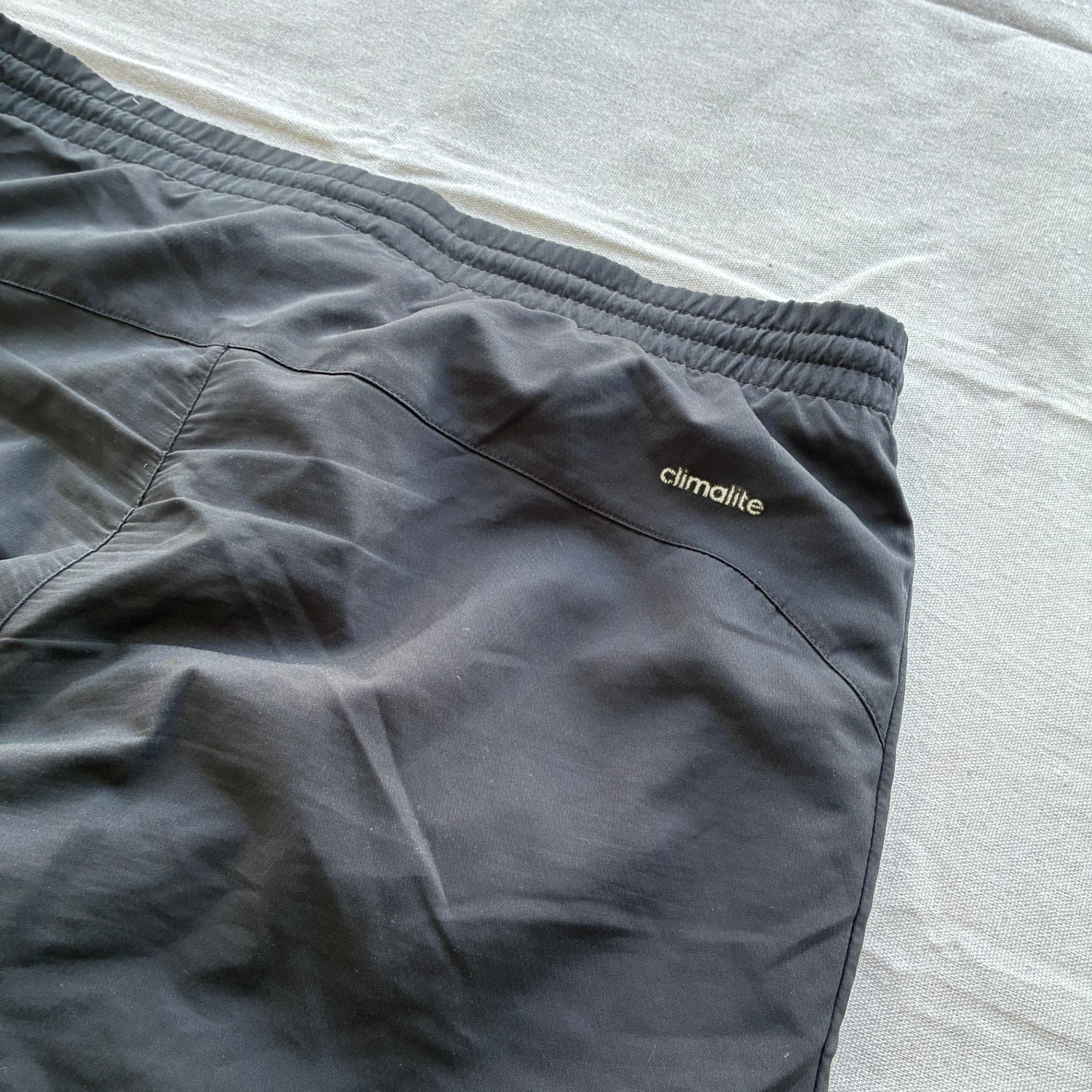 Adidas Men's Black Athletic Track Pants With Zipper Pockets Size S — photo 6 of 7