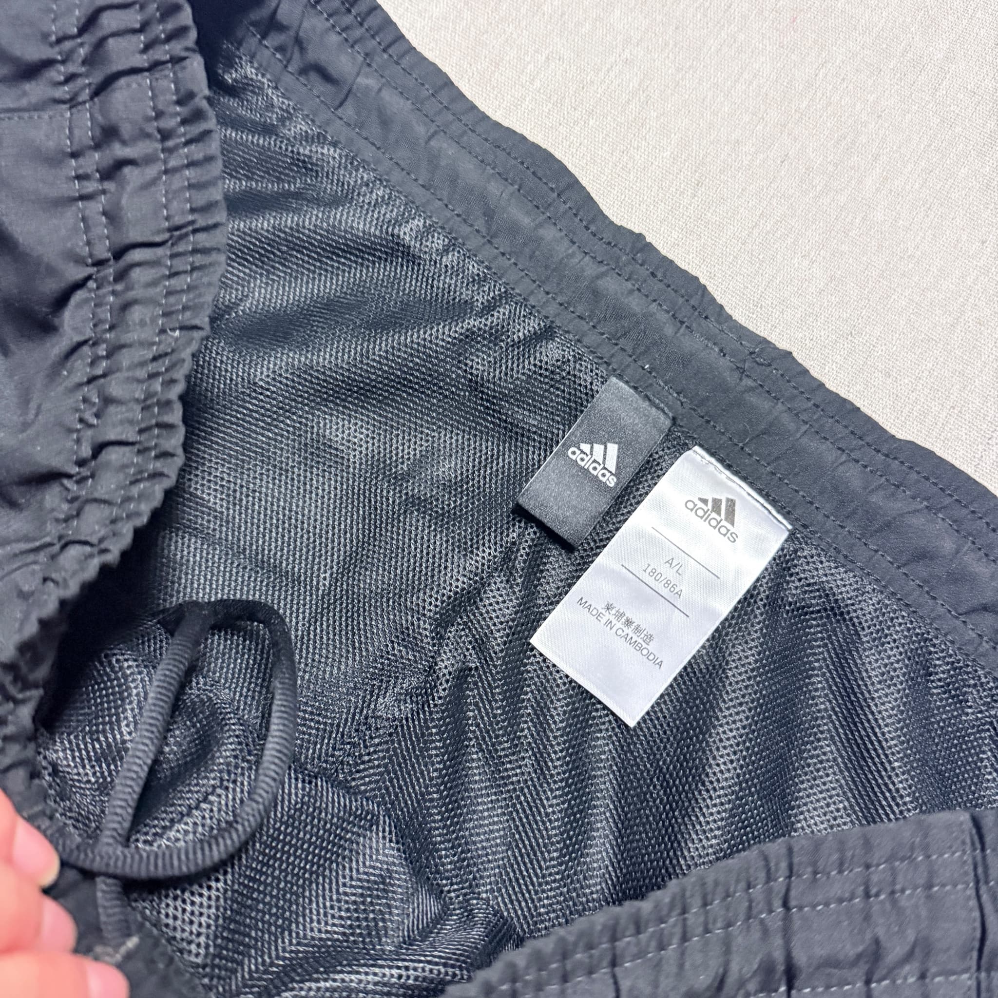 Adidas Men's Black Athletic Training Capri Pants Size Large — photo 4 of 6