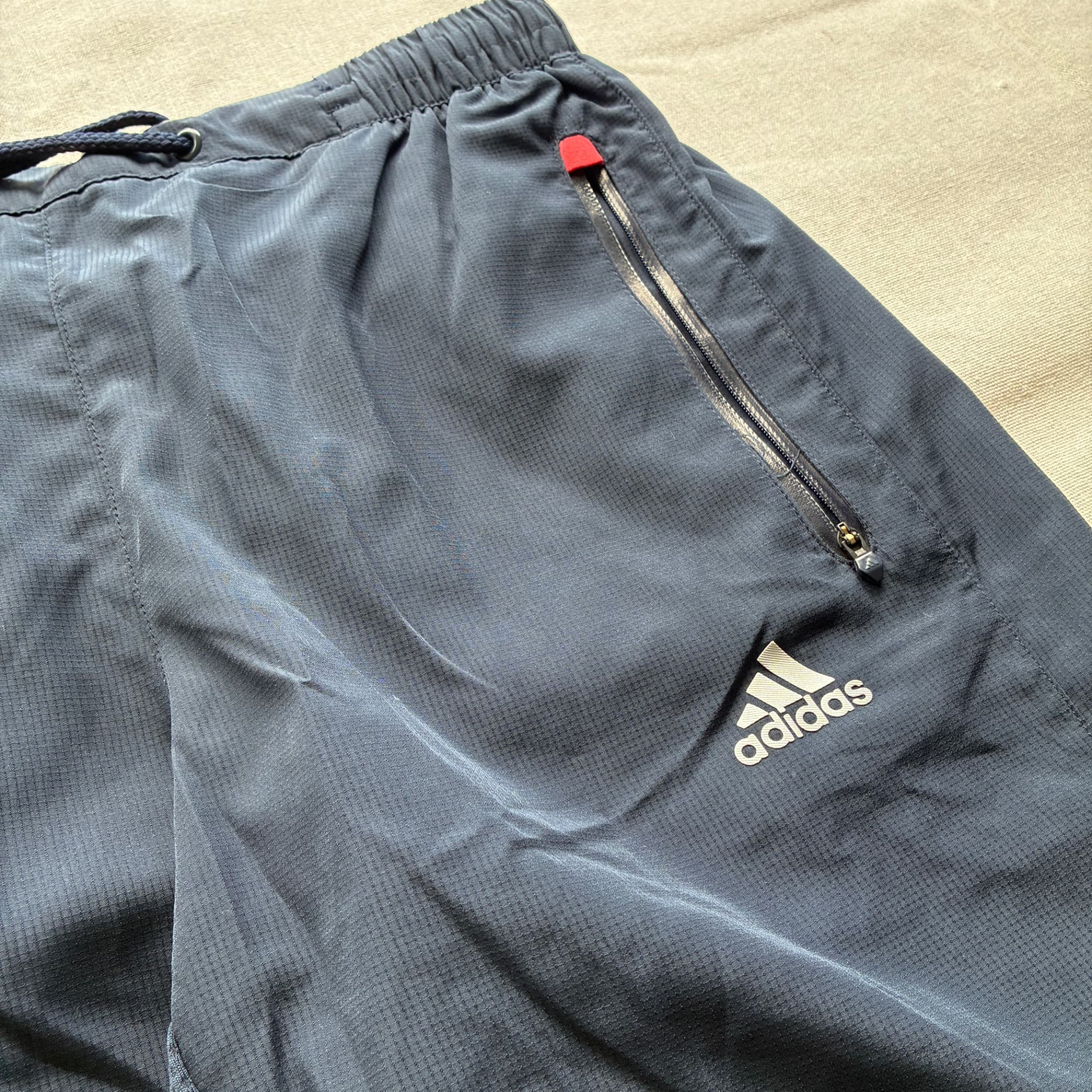 Adidas Men's Black Athletic Training Shorts With Zipper Pockets — photo 3 of 6