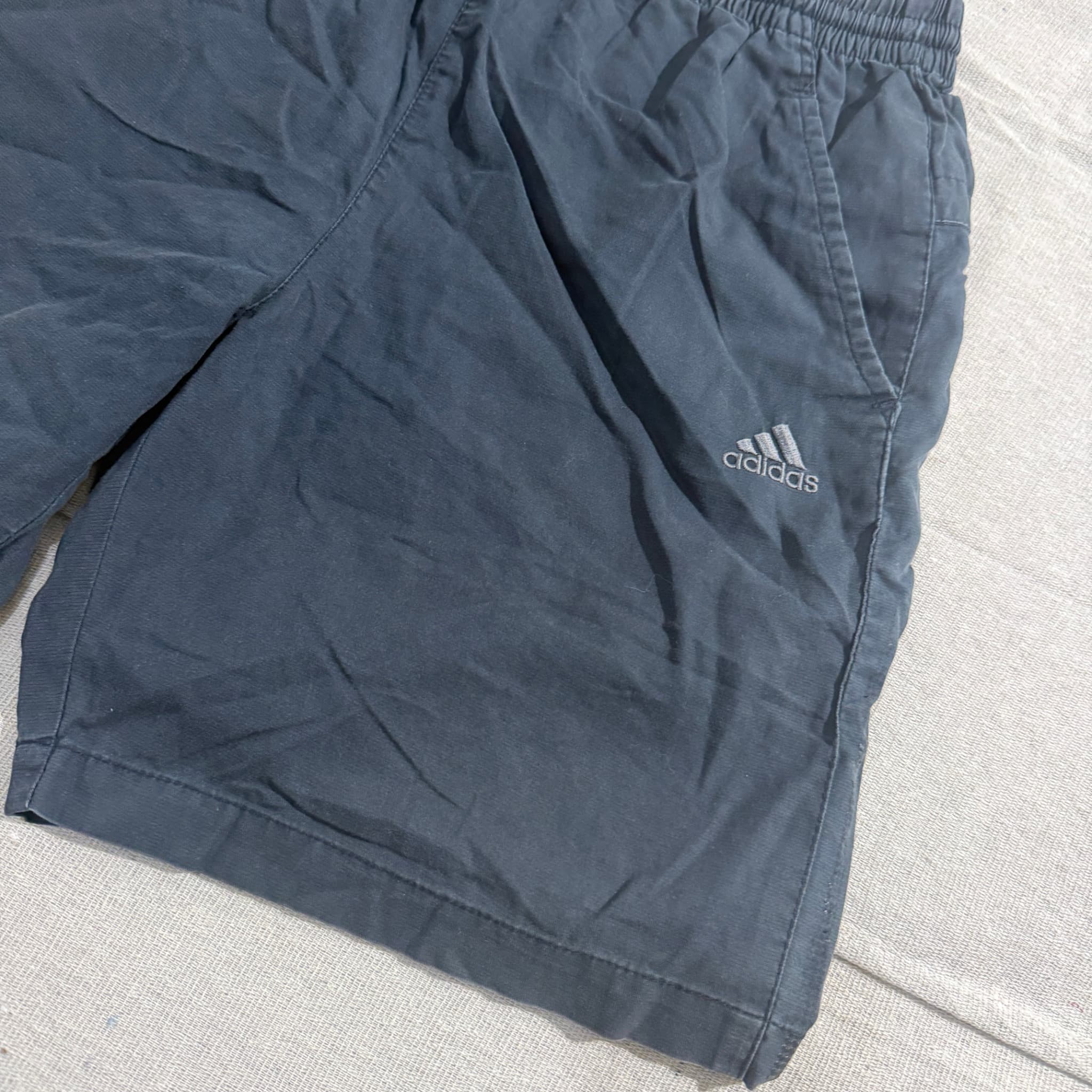 Adidas Men's Black Elastic Waist Shorts — photo 2 of 5