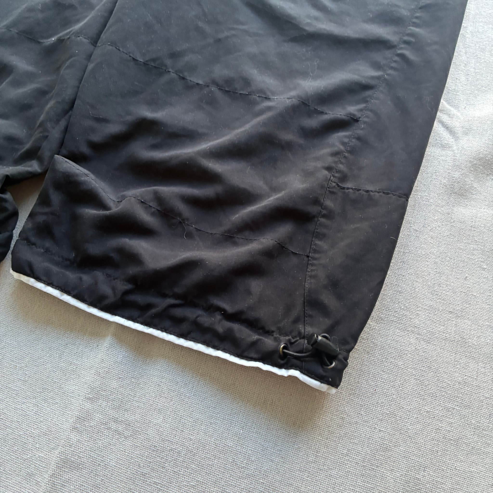 Adidas Men's Black Nylon Athletic Cargo Shorts With Drawstring Hem — photo 2 of 7
