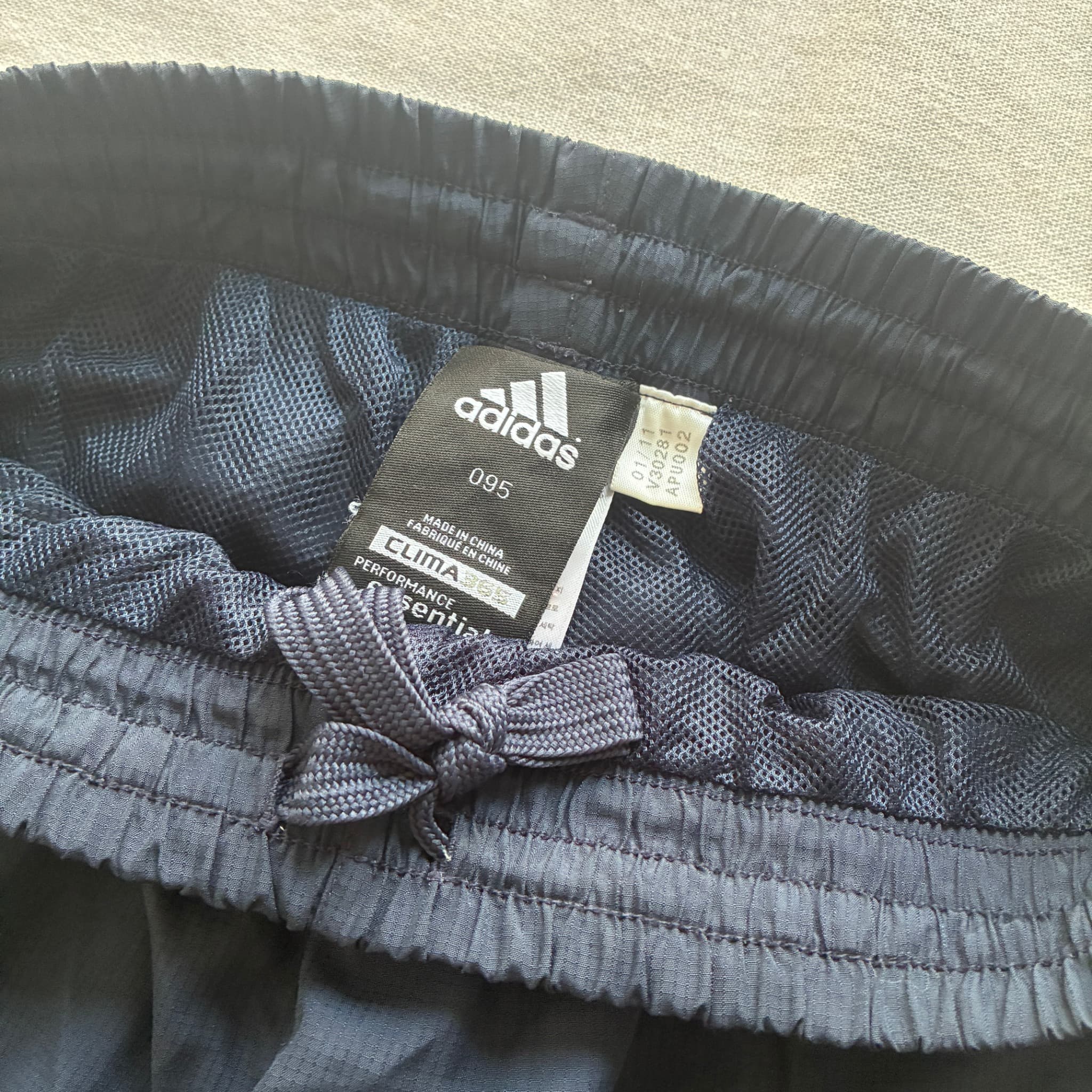 Adidas Men's Black Ripstop Athletic Shorts Size 095 — photo 4 of 6