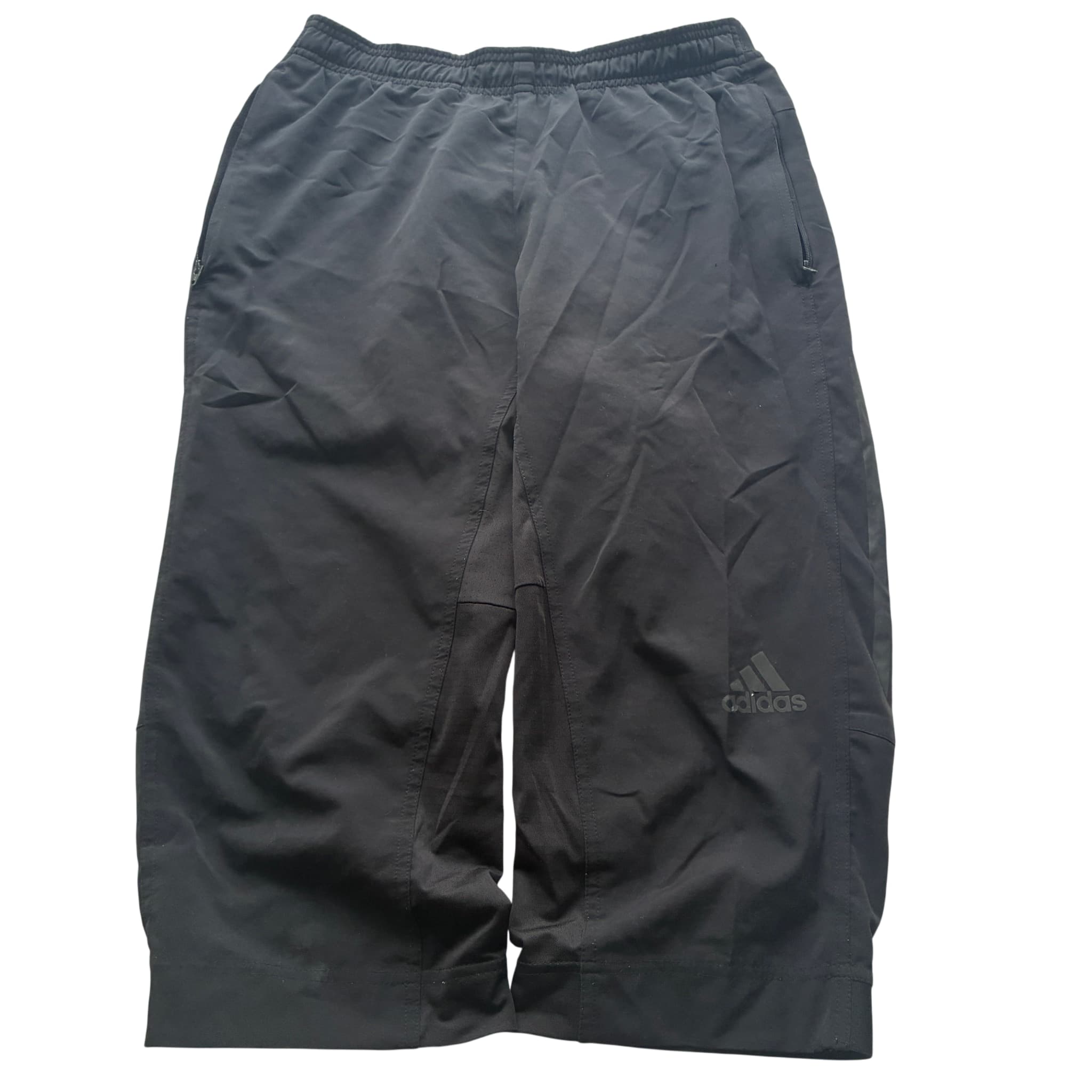 Adidas Men's Black Three-Quarter Length Training Pants Size S — photo 1 of 7