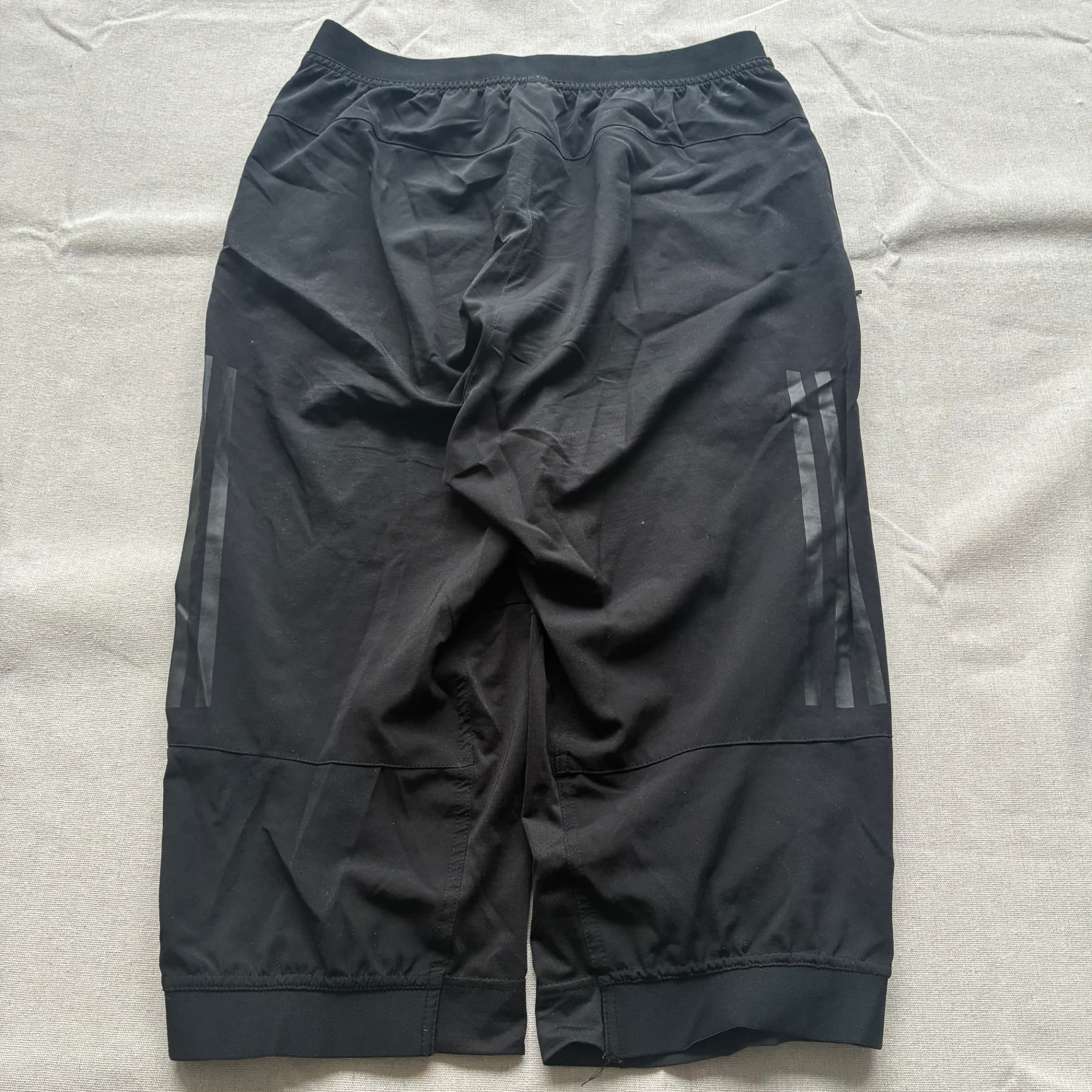 Adidas Men's Black Three-Quarter Length Training Pants Size S — photo 5 of 7
