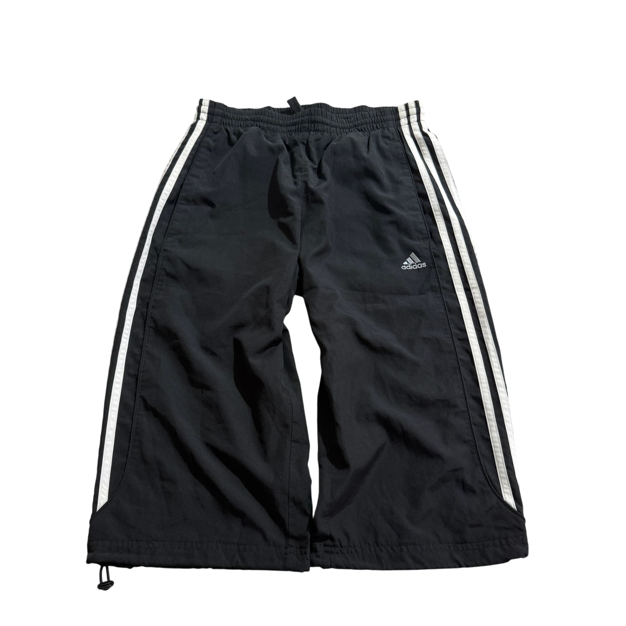 Adidas Men's Black Three-Stripe Athletic Shorts Size S — photo 1 of 6