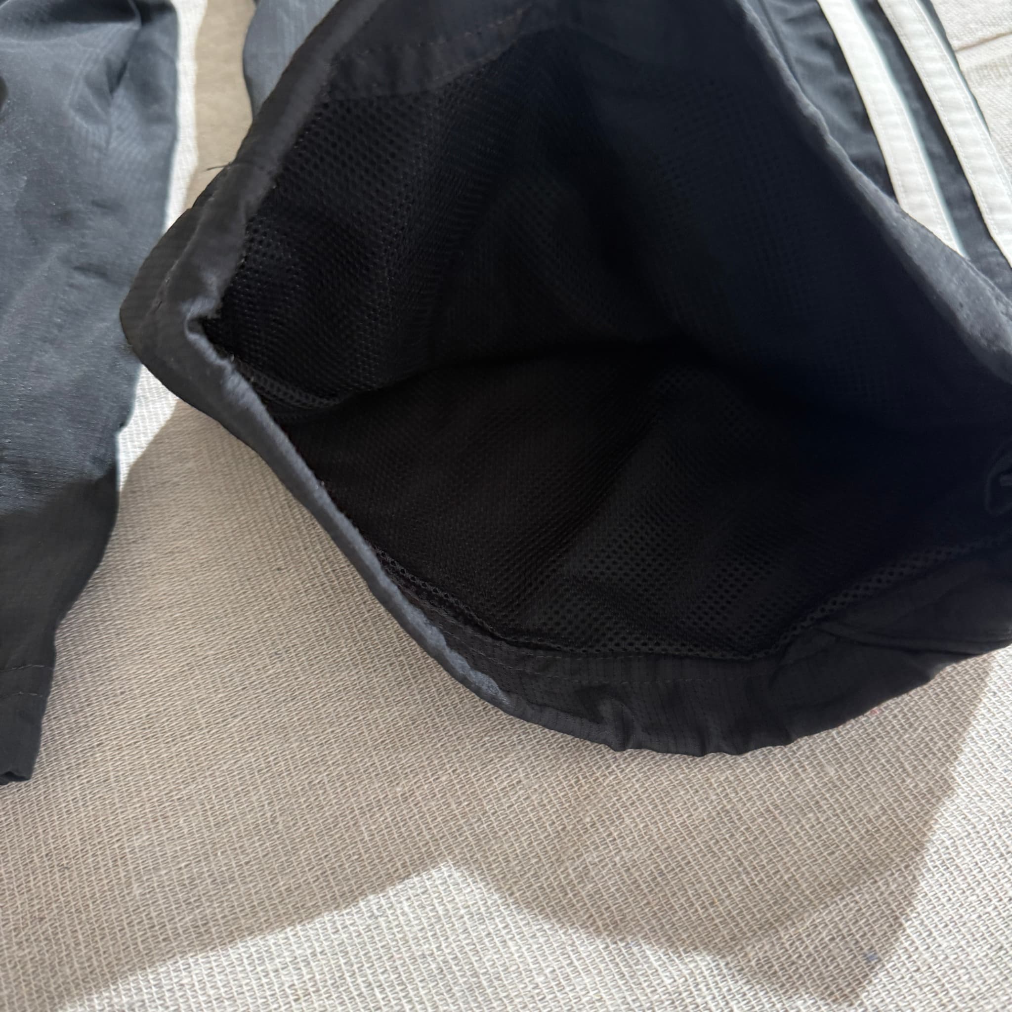 Adidas Men's Black Three-Stripe Athletic Shorts Size S — photo 2 of 6