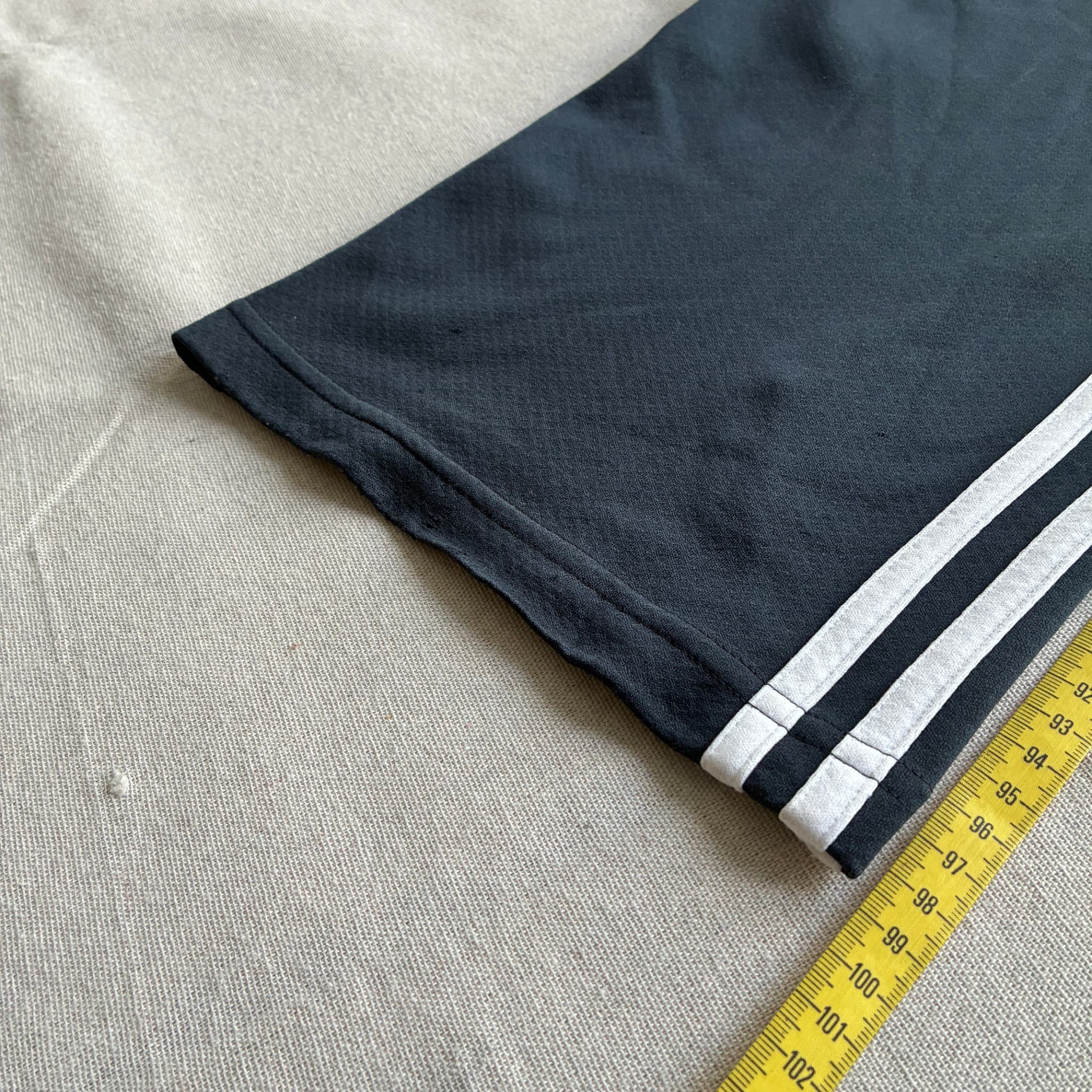 Adidas Men's Black Three-Stripe Track Pants Size M — photo 7 of 11