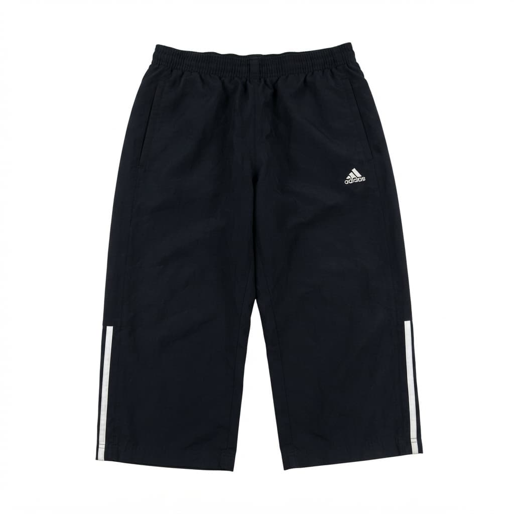 Adidas Men's Black Three-Stripe Track Pants Size S — photo 1 of 7