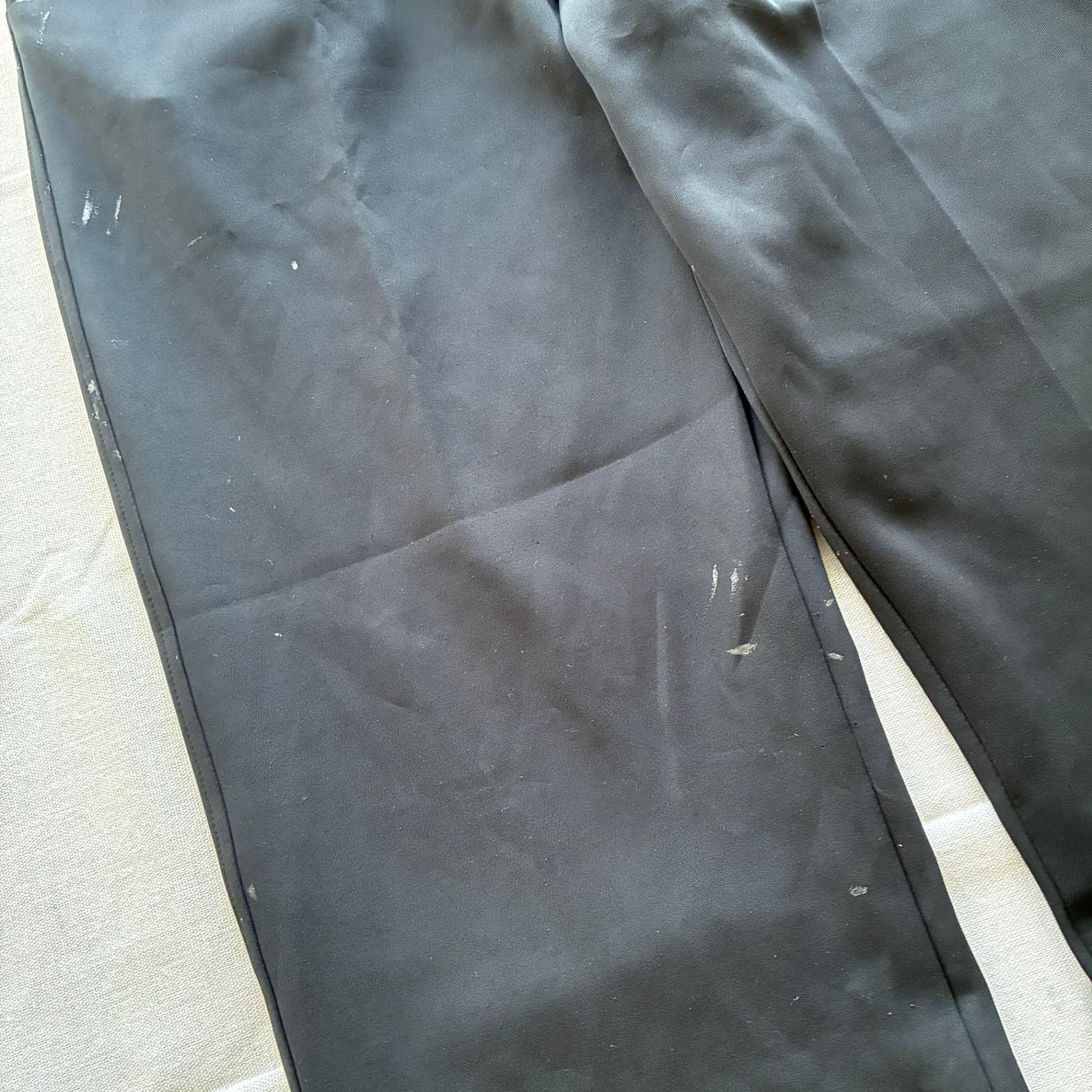Adidas Men's Black Track Pants Baggy Vintage 2000s Release — photo 4 of 7