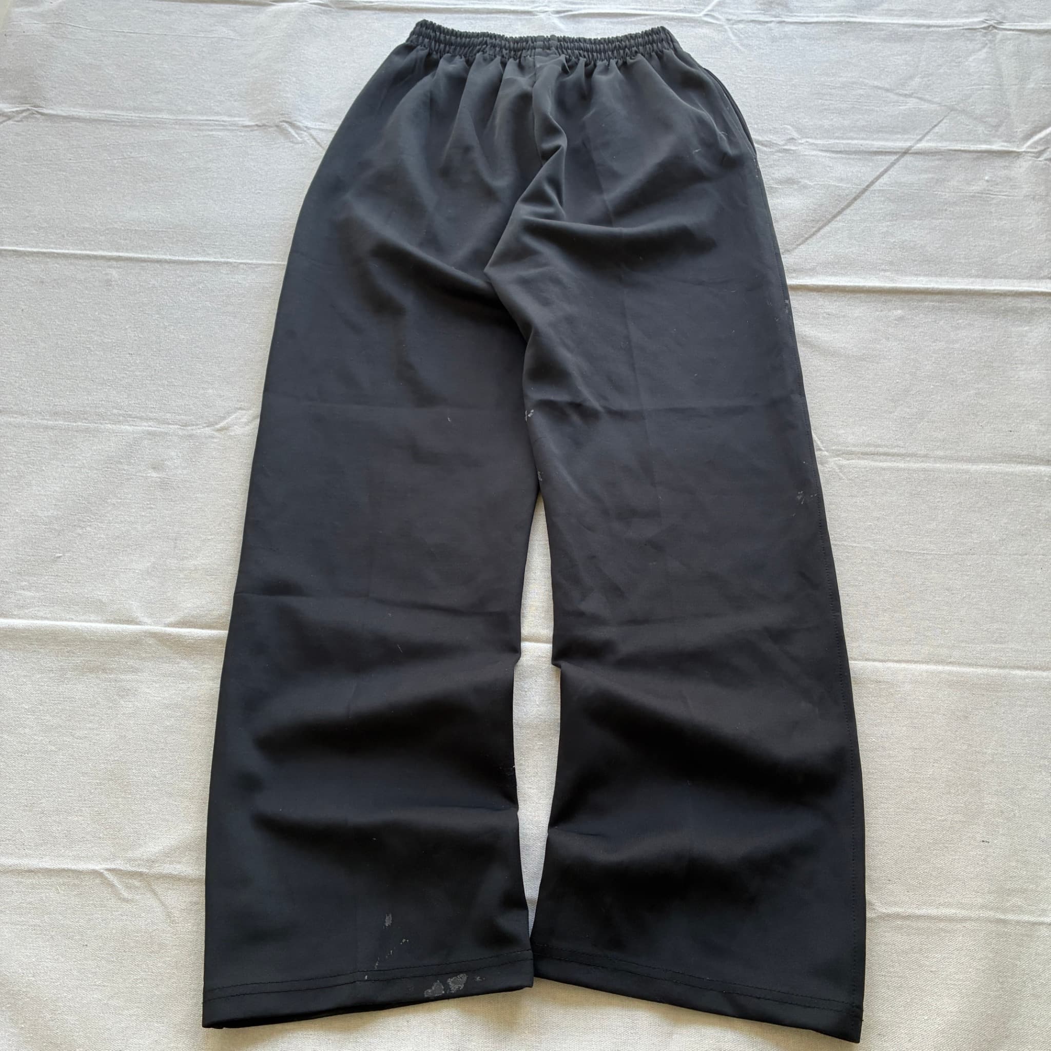 Adidas Men's Black Track Pants Baggy Vintage 2000s Release — photo 6 of 7