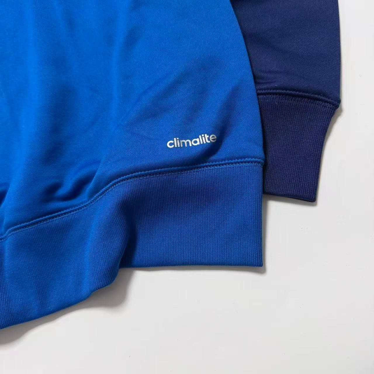 Adidas Men's Blue & Navy Full-Zip Track Hoodie — photo 8 of 8