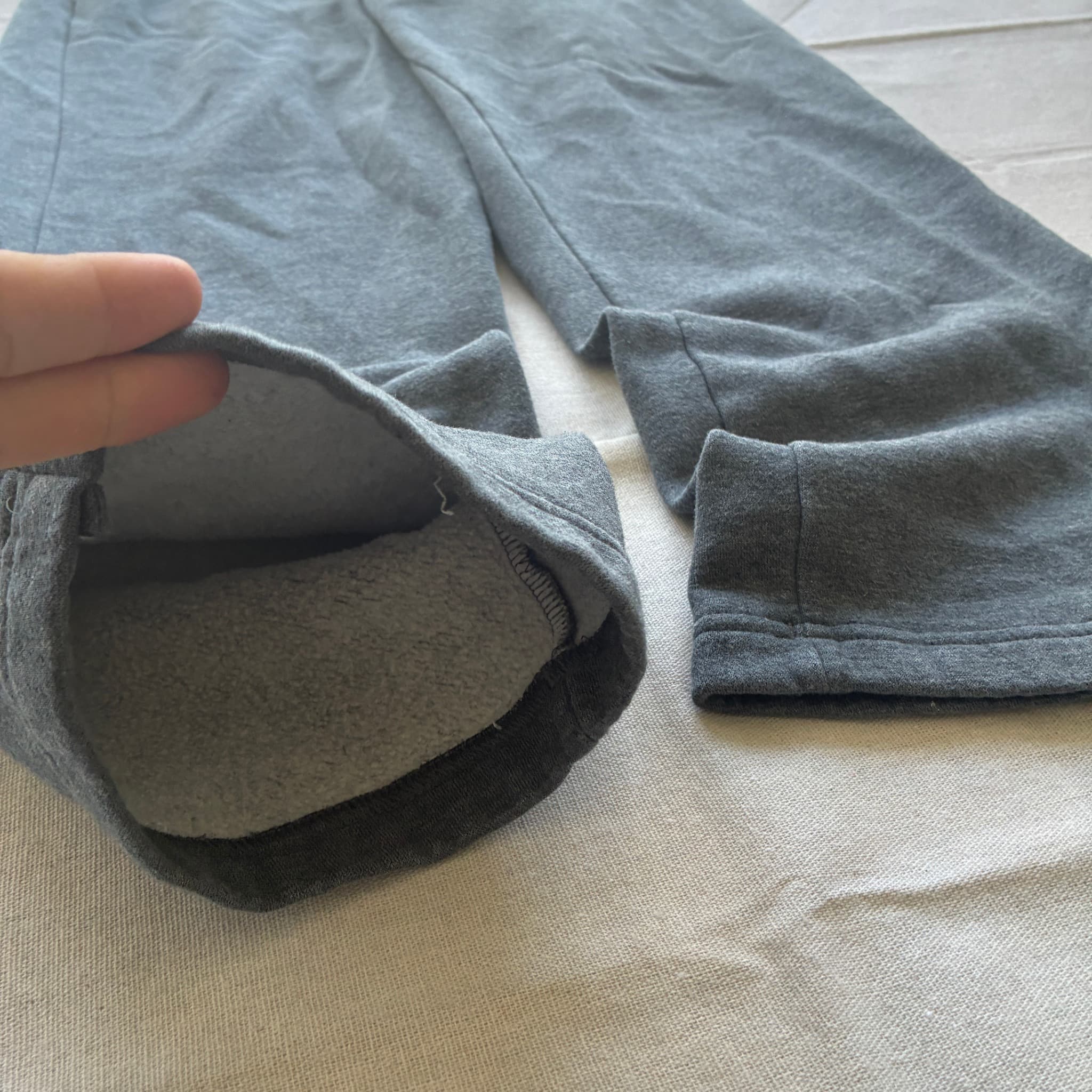 Adidas Men's Grey Fleece Sweatpants Size M — photo 2 of 6