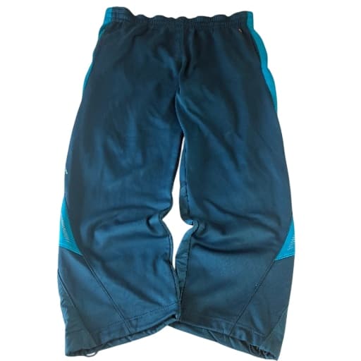 Adidas Men's Teal And Blue Track Pants Size XXL — photo 1 of 11