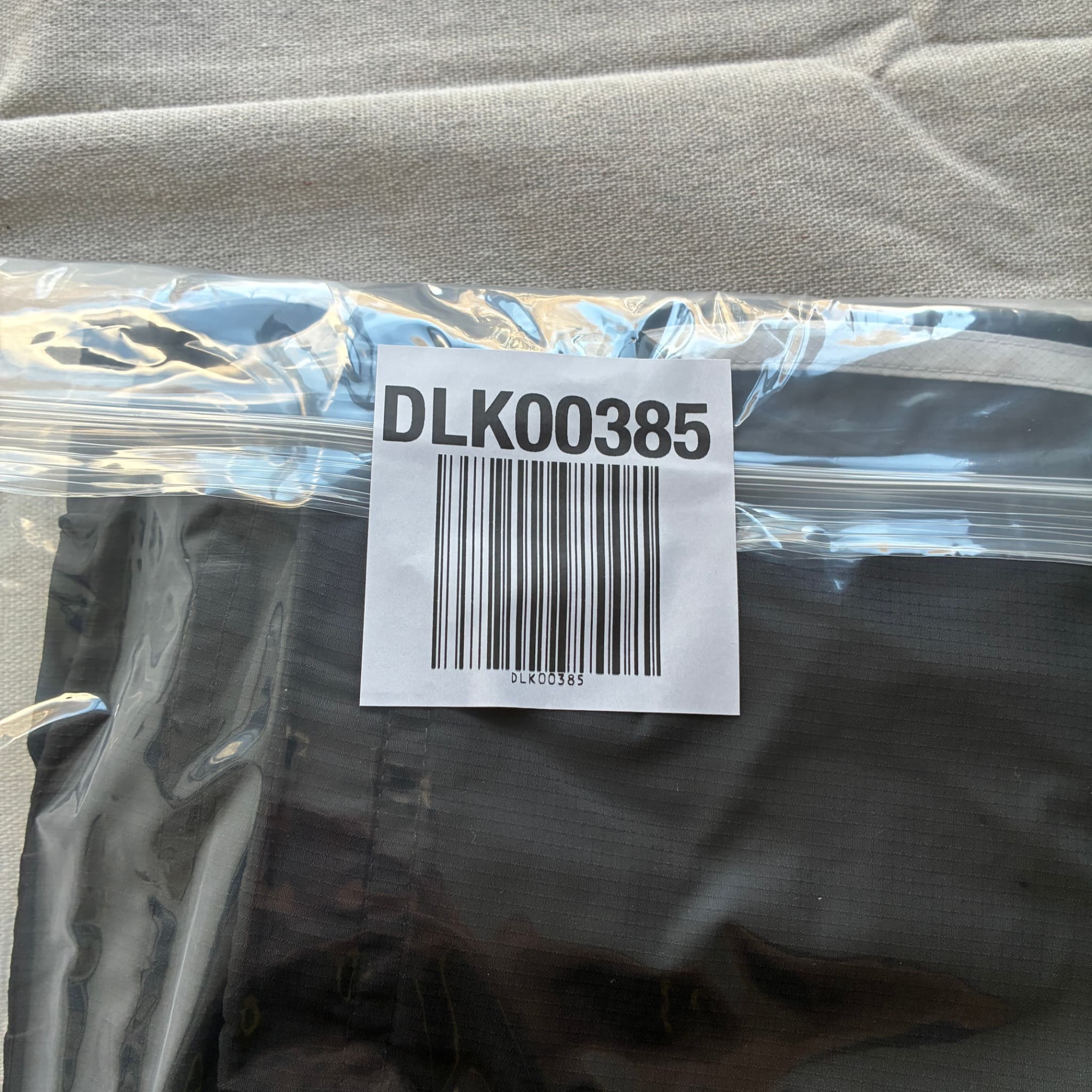 Adidas Men's Three-Stripe Ripstop Athletic Shorts Black XL — photo 6 of 6