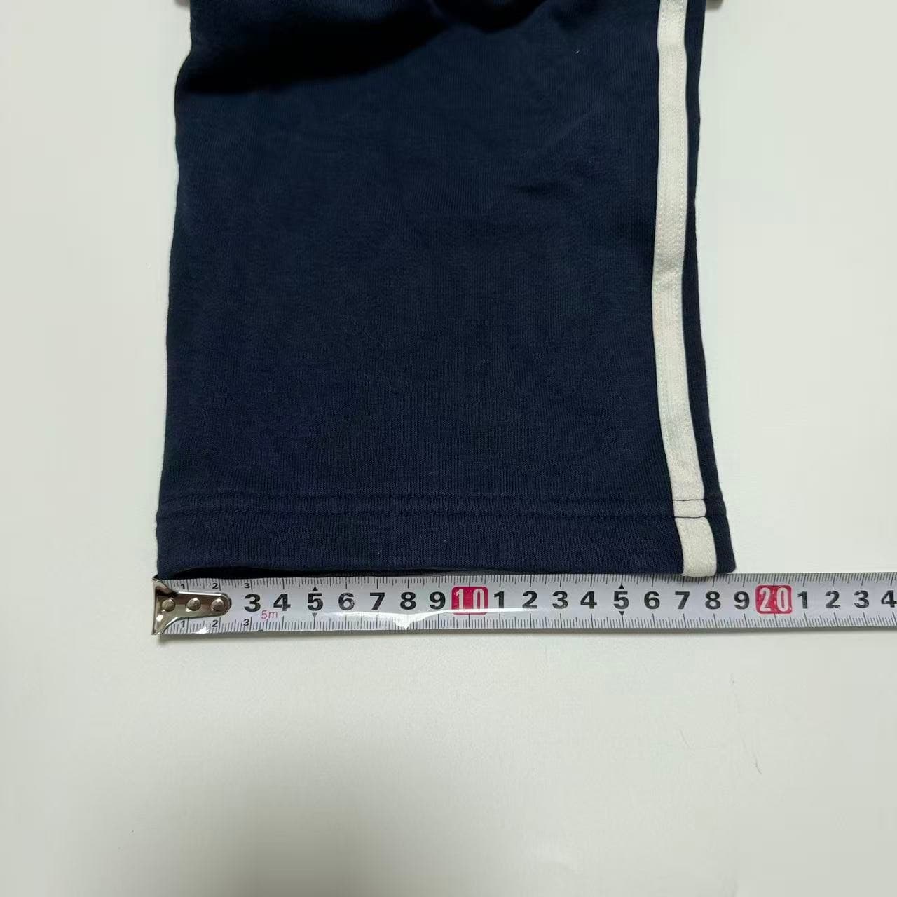 Adidas Navy Blue 3-Stripe Fleece Sweatpants — photo 6 of 9