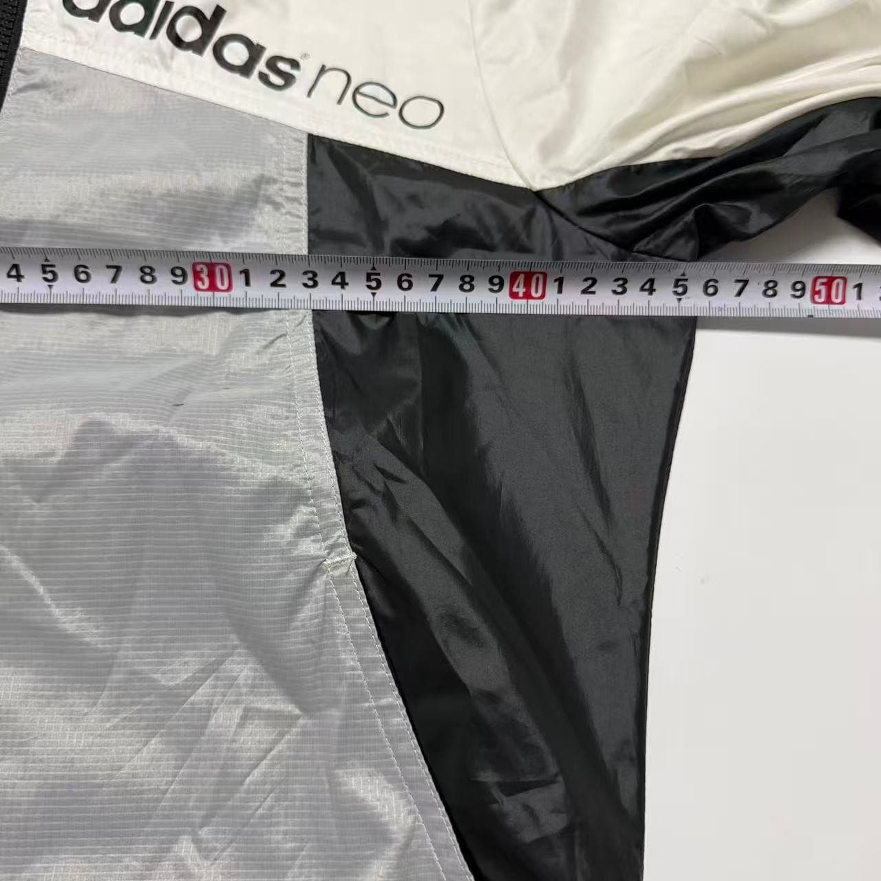 Adidas Neo Colorblock Hooded Windbreaker Jacket — photo 4 of 5