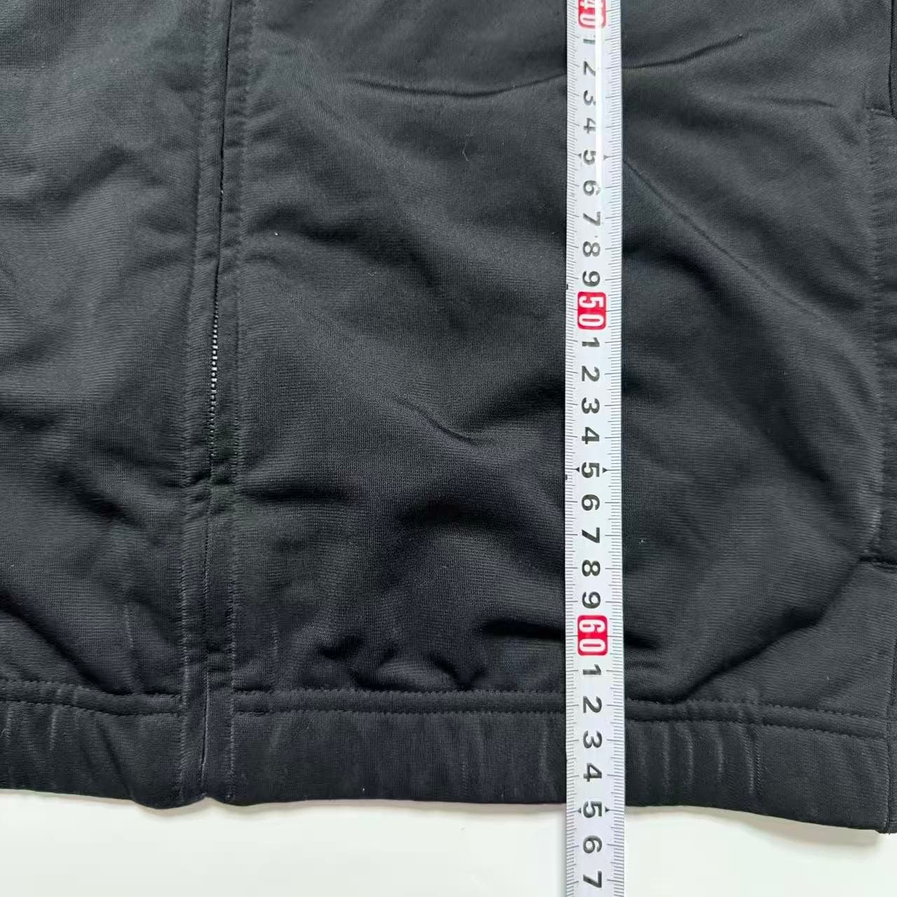 adidas neo Neo Black White Three-Stripe Track Jacket — photo 6 of 7