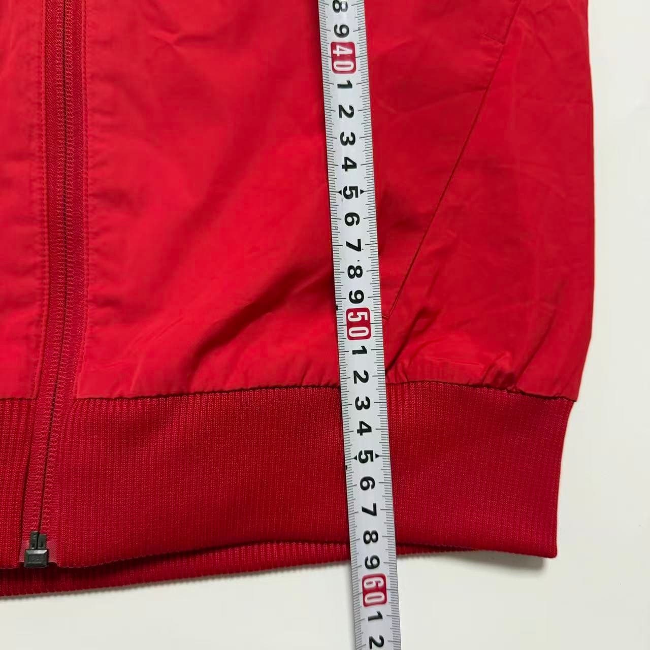 adidas neo Neo Red Bomber Track Jacket — photo 6 of 8