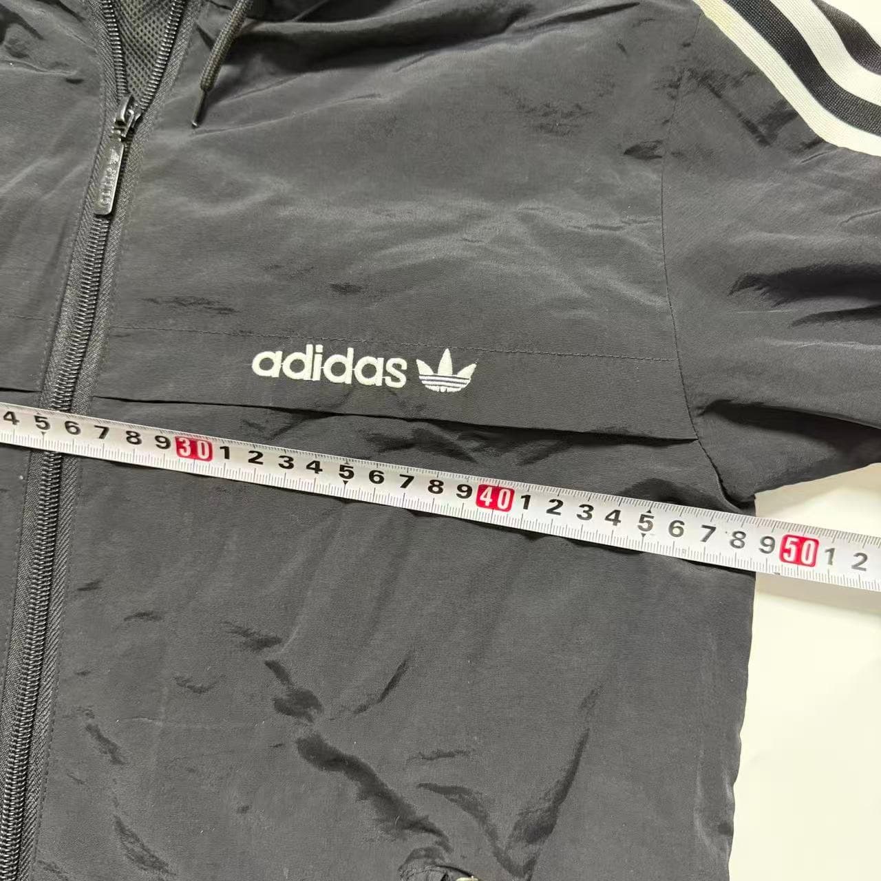 Adidas Originals 3-Stripe Hooded Windbreaker XS — photo 6 of 7