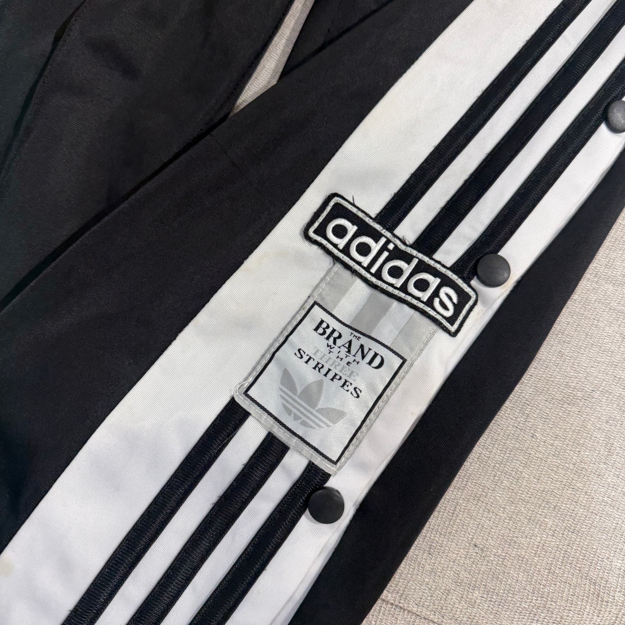 Adidas Originals 3 Stripes Snap Track Pants Black — photo 3 of 8