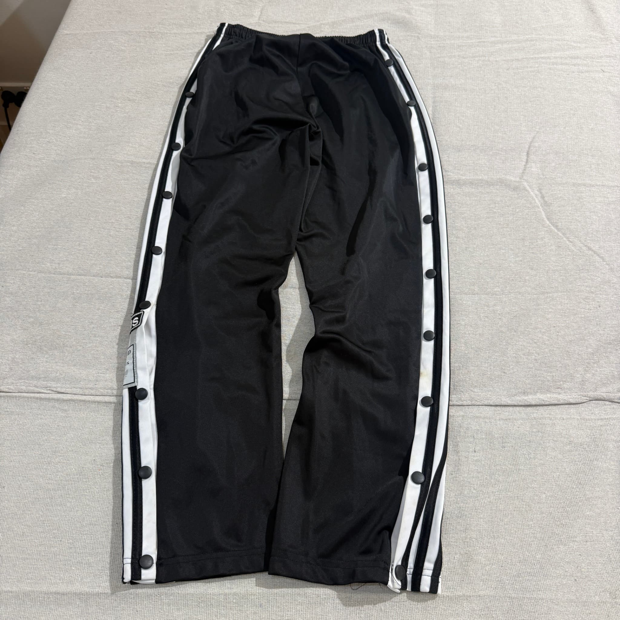 Adidas Originals 3 Stripes Snap Track Pants Black — photo 7 of 8