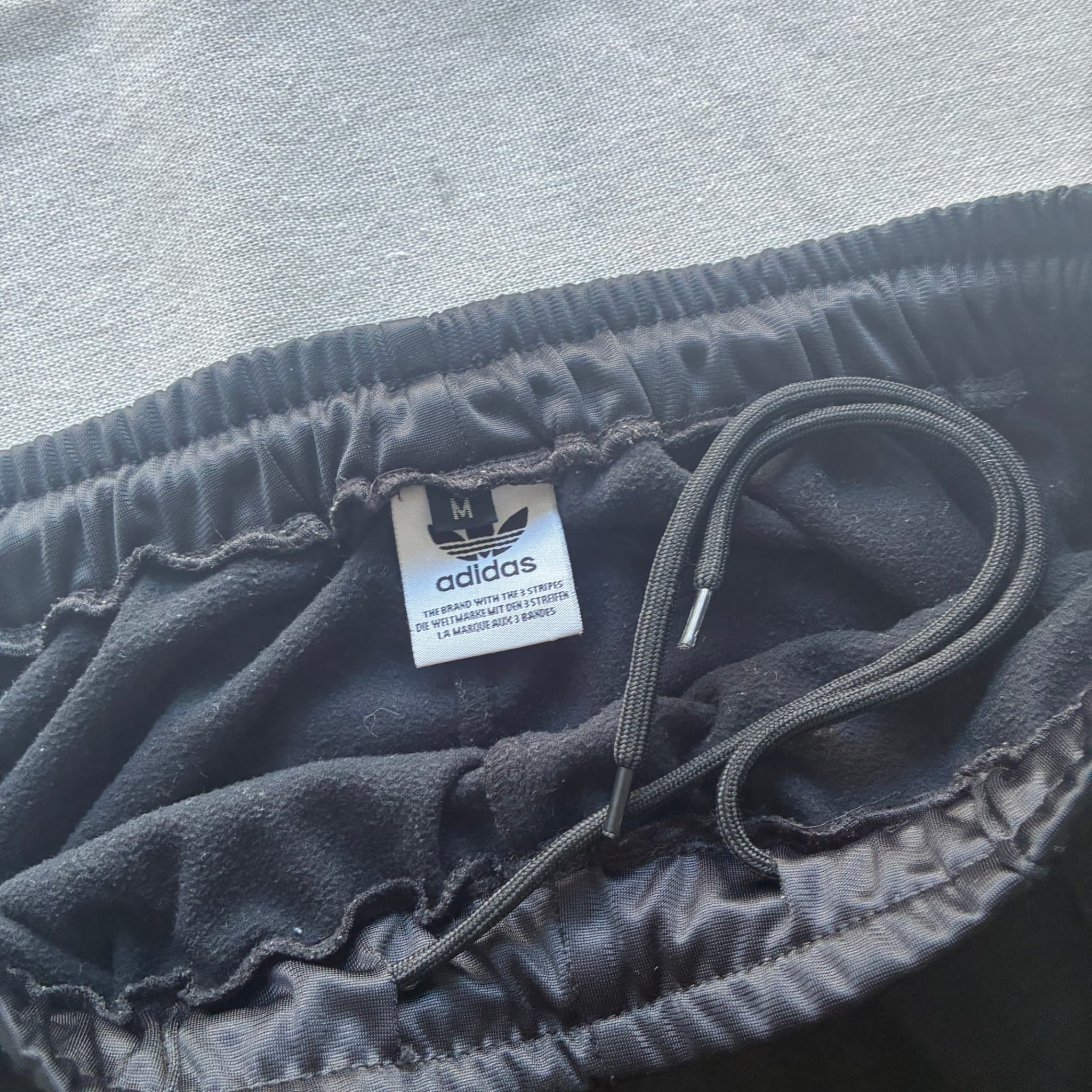 Adidas Originals 3 Stripes Snap Track Pants Black M — photo 4 of 6