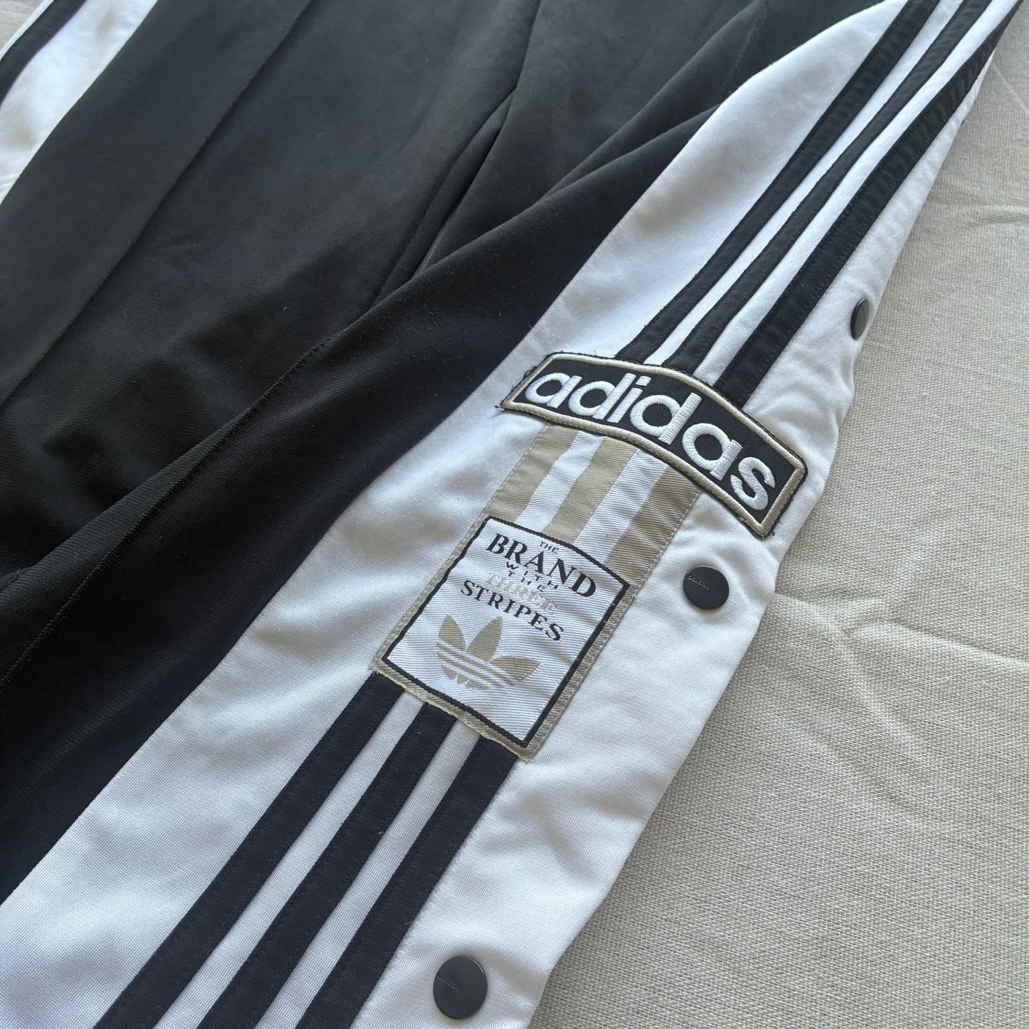 Adidas Originals 3 Stripes Track Pants Black Size S — photo 2 of 6