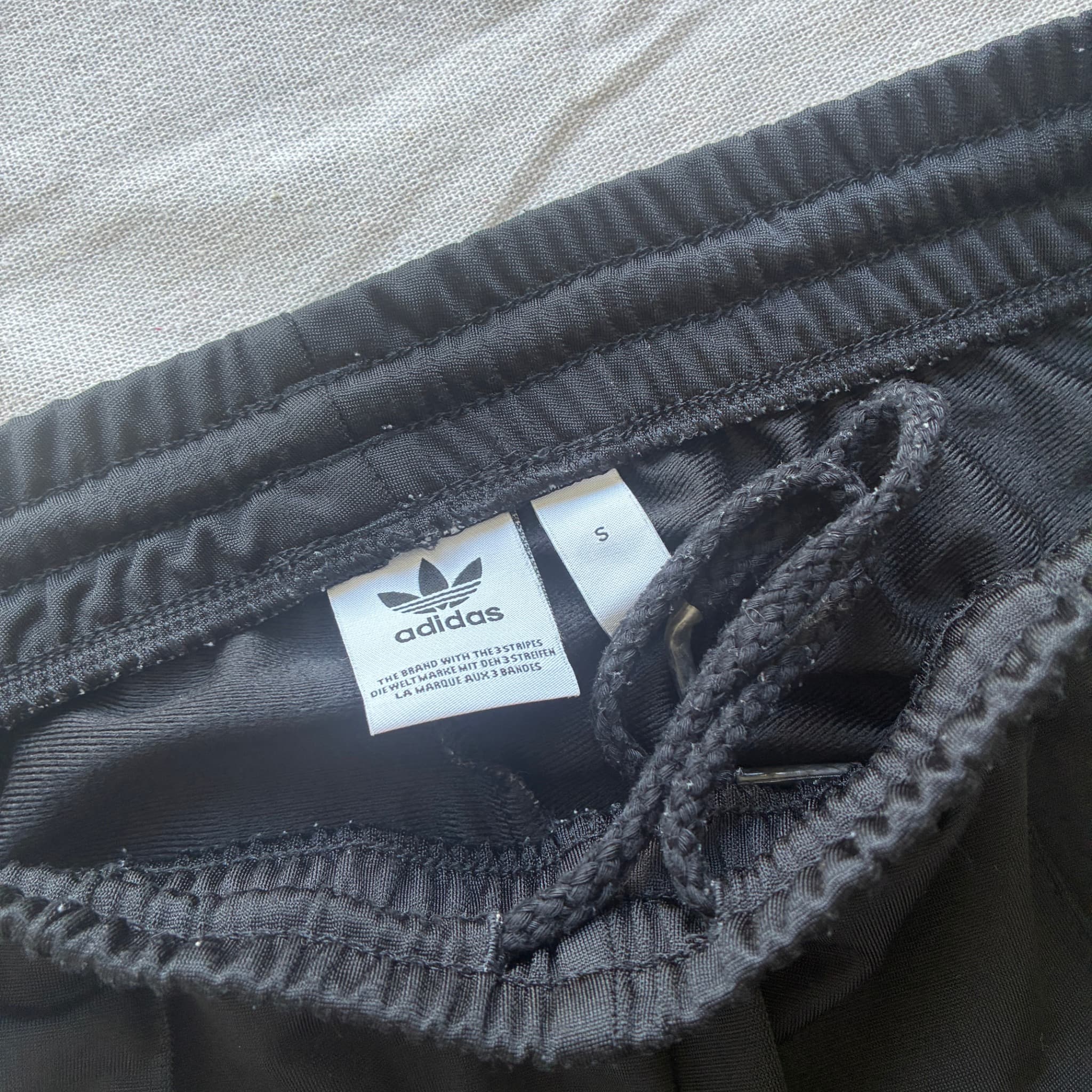 Adidas Originals 3 Stripes Track Pants Black Size S — photo 4 of 6