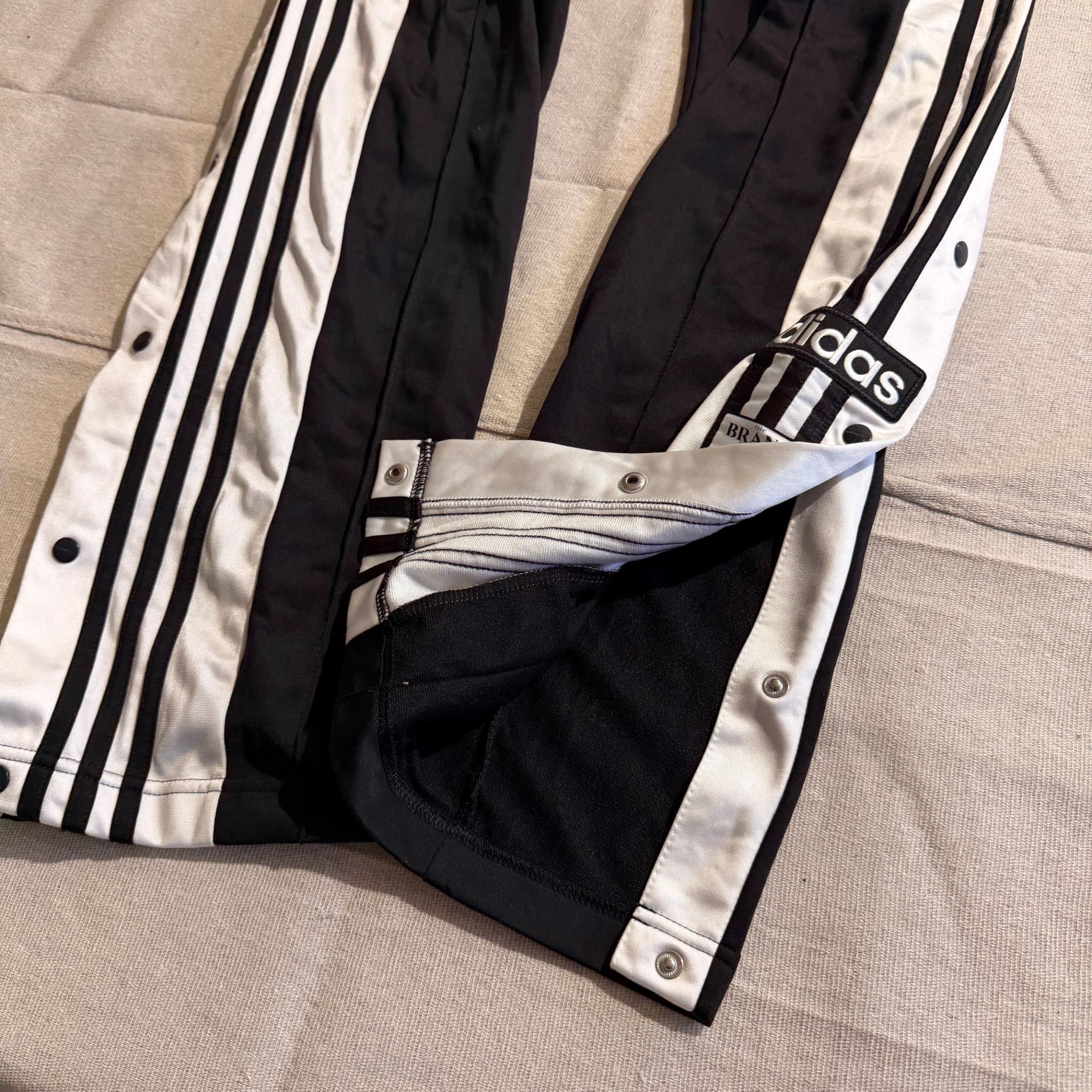 Adidas Originals Adibreak Track Pants Black White — photo 4 of 9