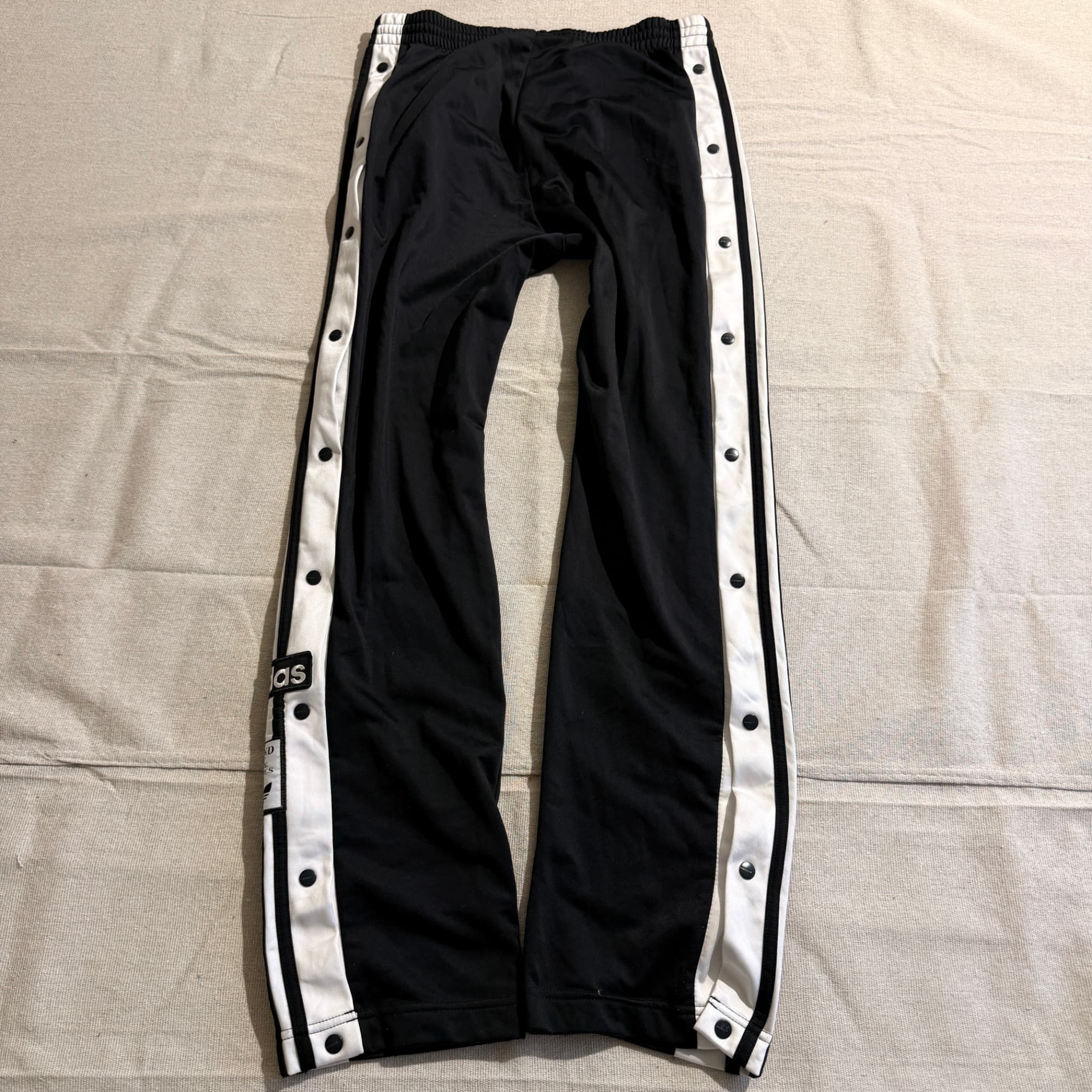 Adidas Originals Adibreak Track Pants Black White — photo 7 of 9