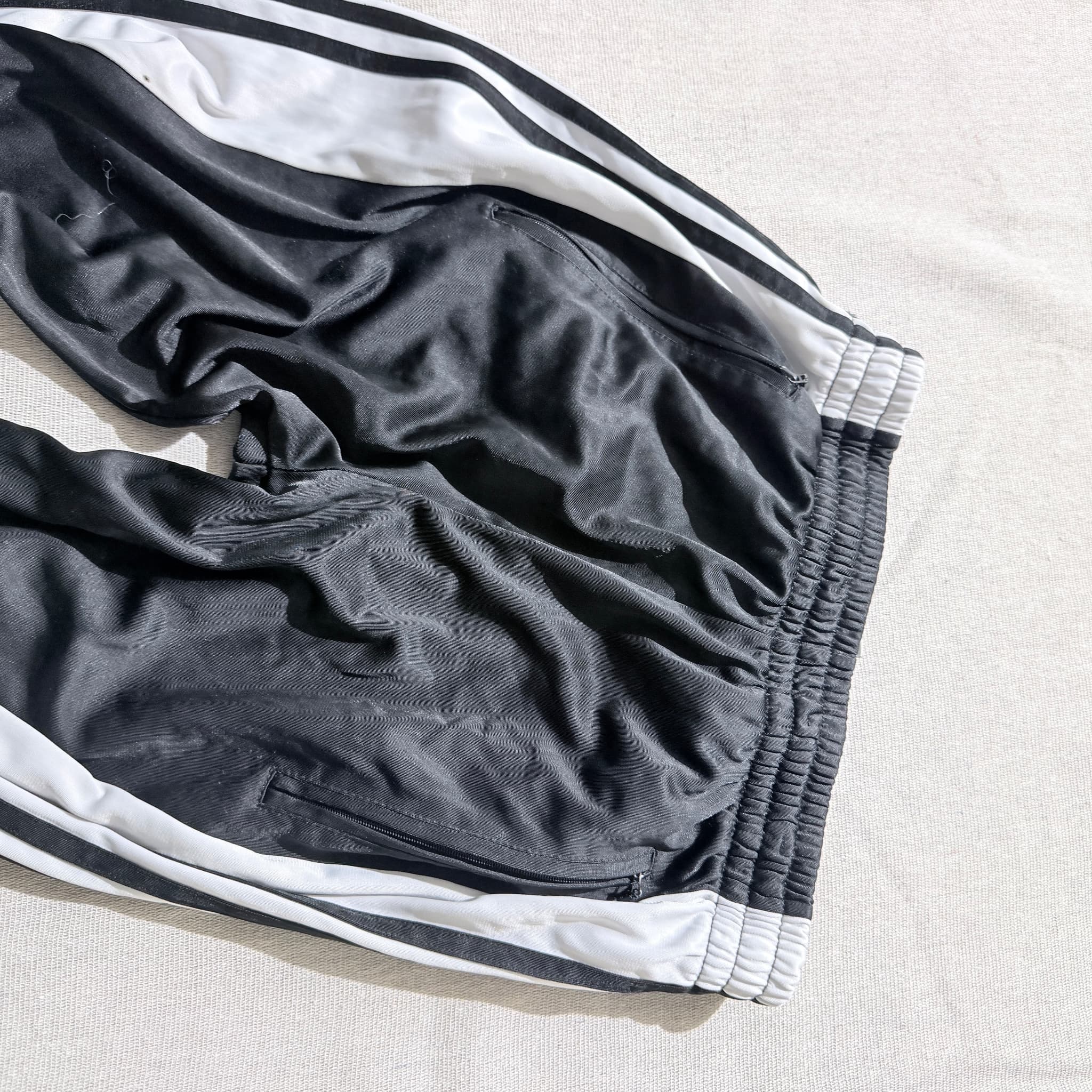 Adidas Originals Adibreak Track Pants Black White Popper Side Size M — photo 4 of 7