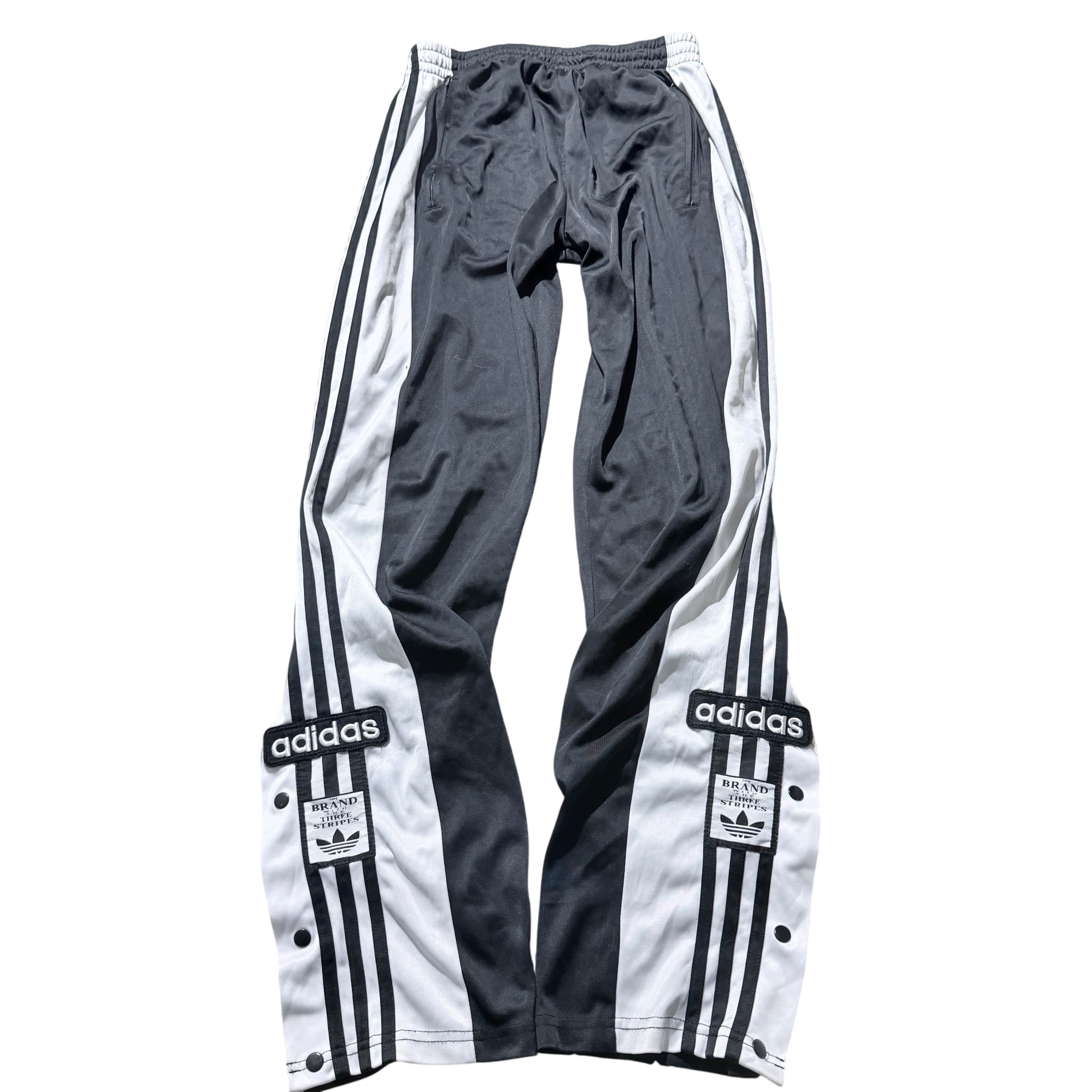 Adidas Originals Adibreak Track Pants Black White Popper Side Size M — photo 1 of 7