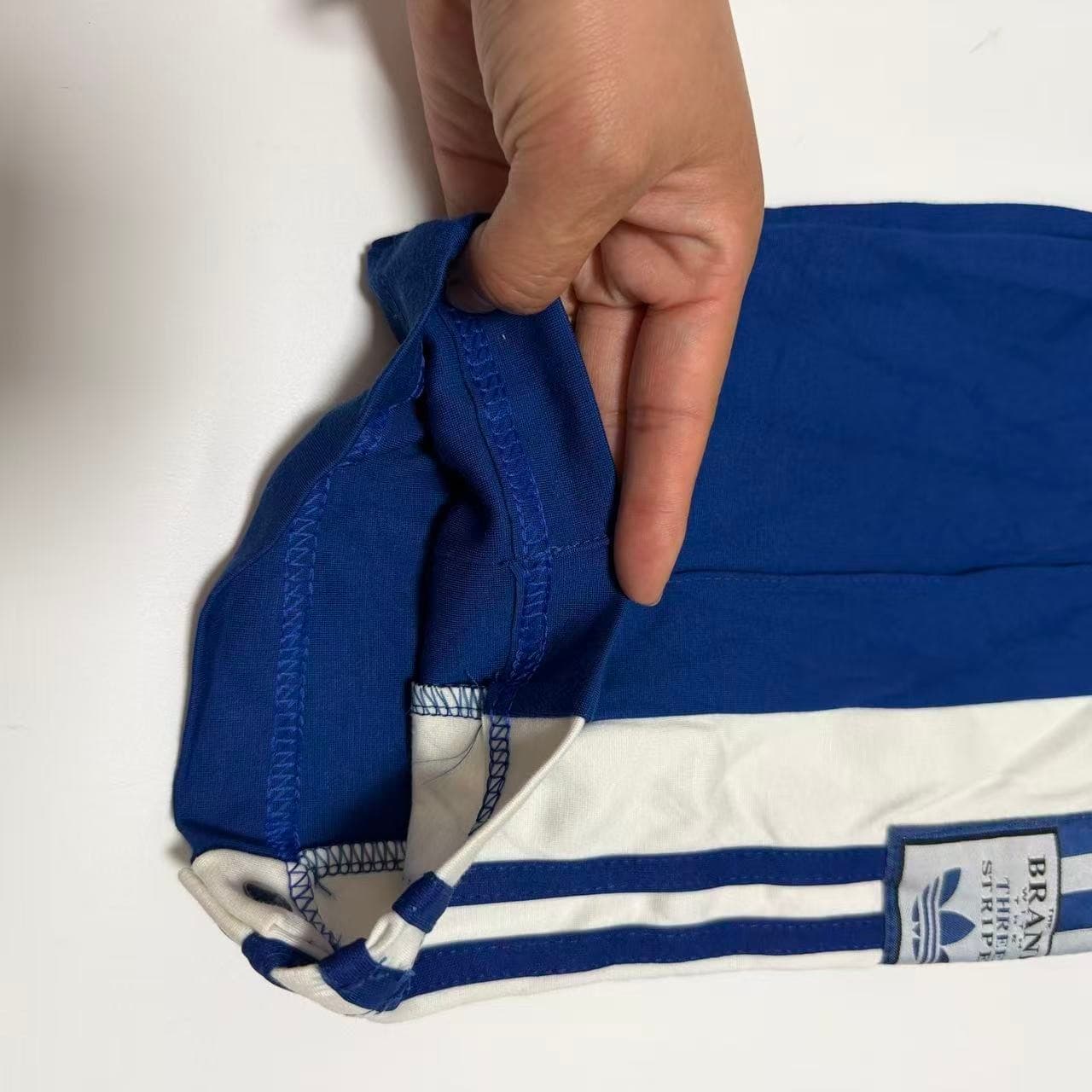 Adidas Originals Blue Track Pants Women's Size L — photo 6 of 11