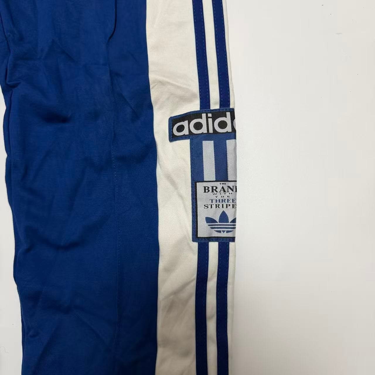 Adidas Originals Blue Track Pants Women's Size L — photo 9 of 11
