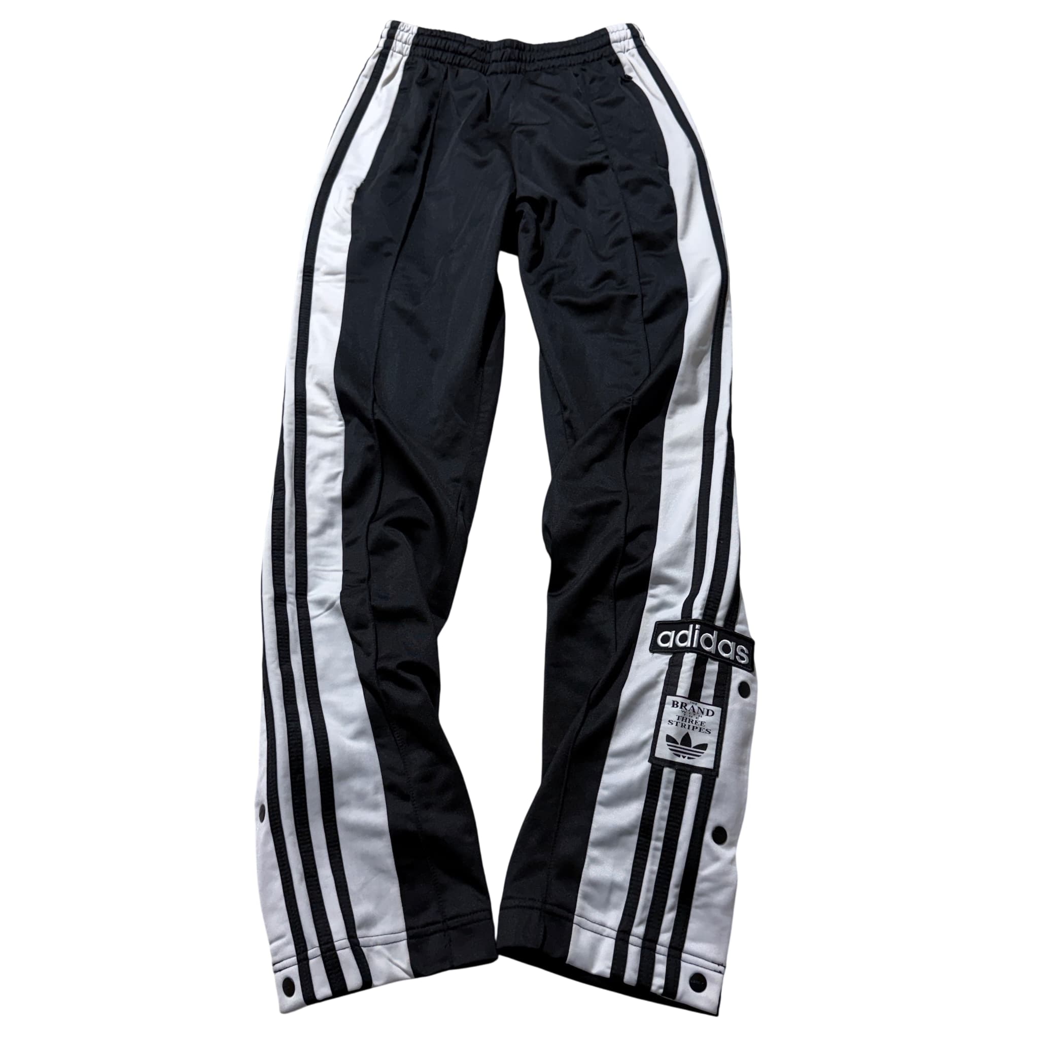 Adidas Originals Snap Track Pants Black White Unisex Size S — photo 1 of 7