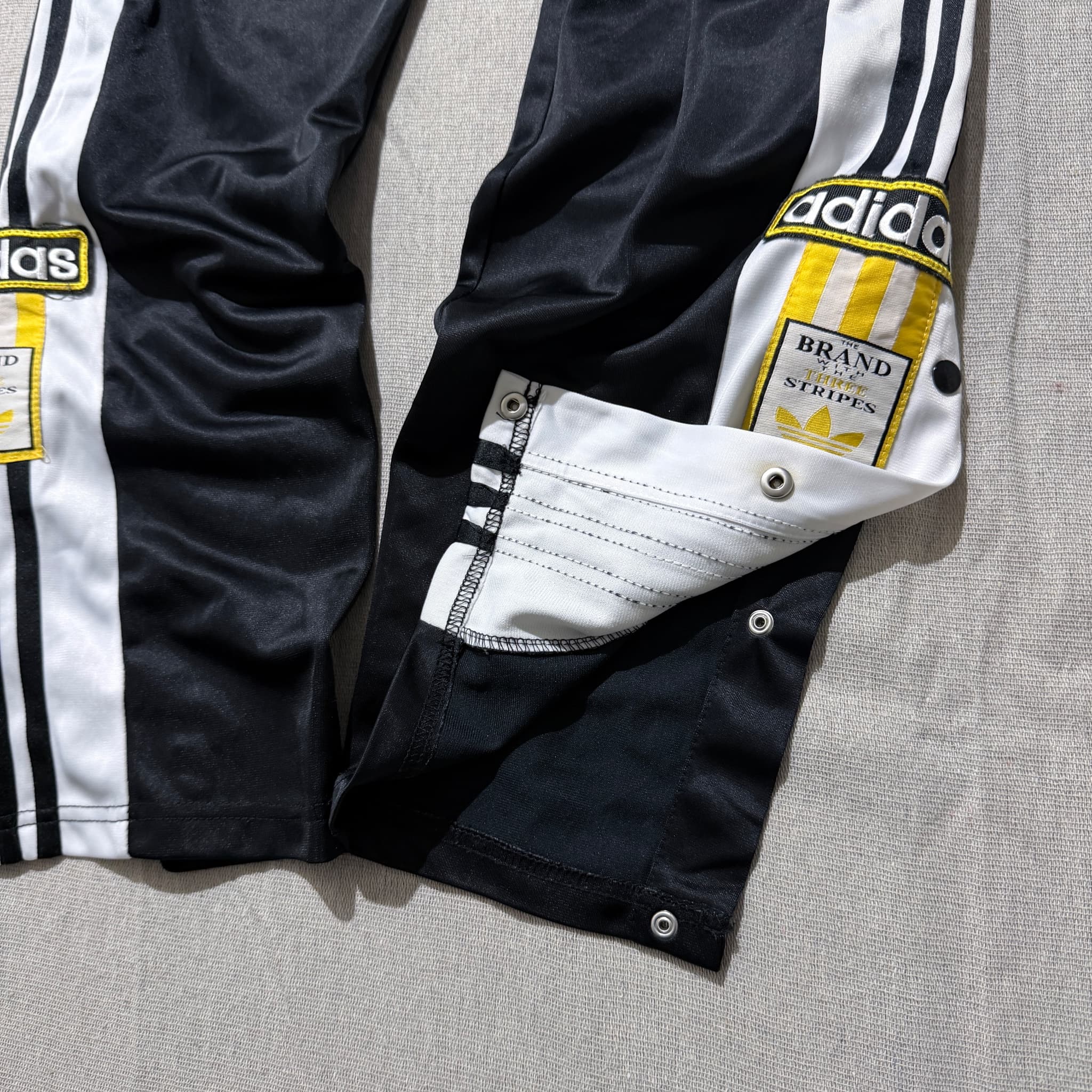 Adidas Originals 'The Brand With The 3 Stripes' Snap Button Track Pants XL — photo 2 of 6