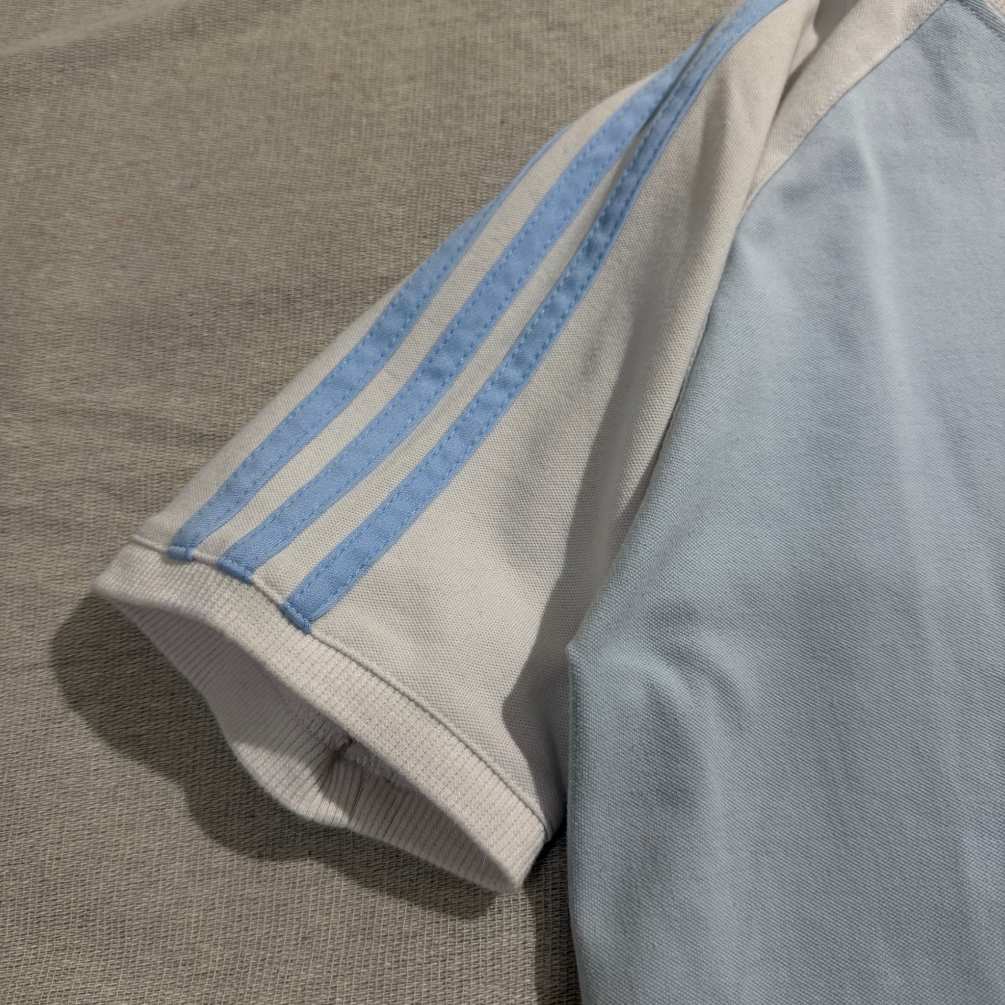 Adidas Originals Trefoil Raglan T-Shirt Light Blue White XL — photo 3 of 6