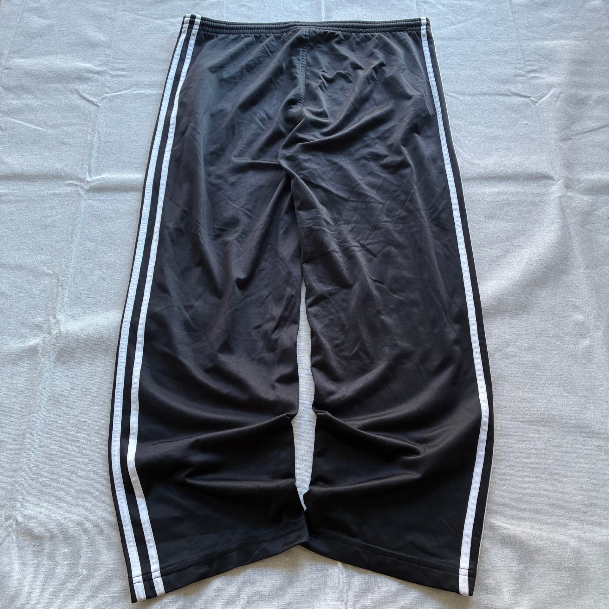 Adidas Originals Trefoil Three-Stripe Track Pants Black — photo 5 of 6
