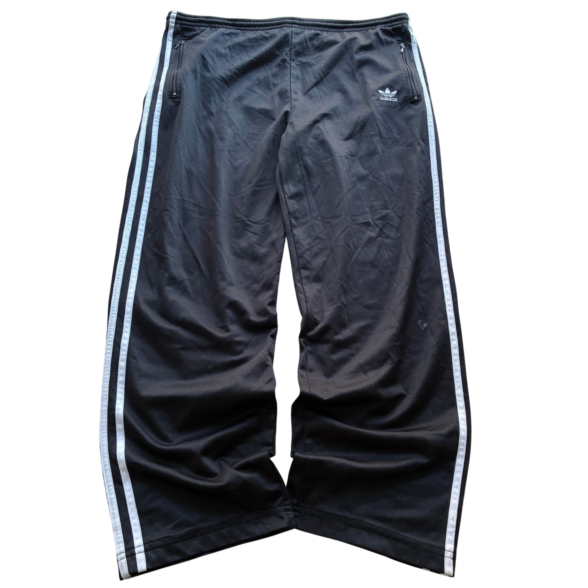 Adidas Originals Trefoil Three-Stripe Track Pants Black — photo 1 of 6