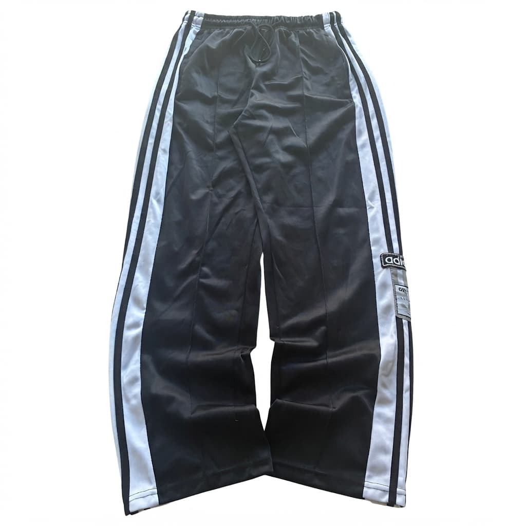 Adidas Originals Wide Leg Track Pants Black M — photo 1 of 6