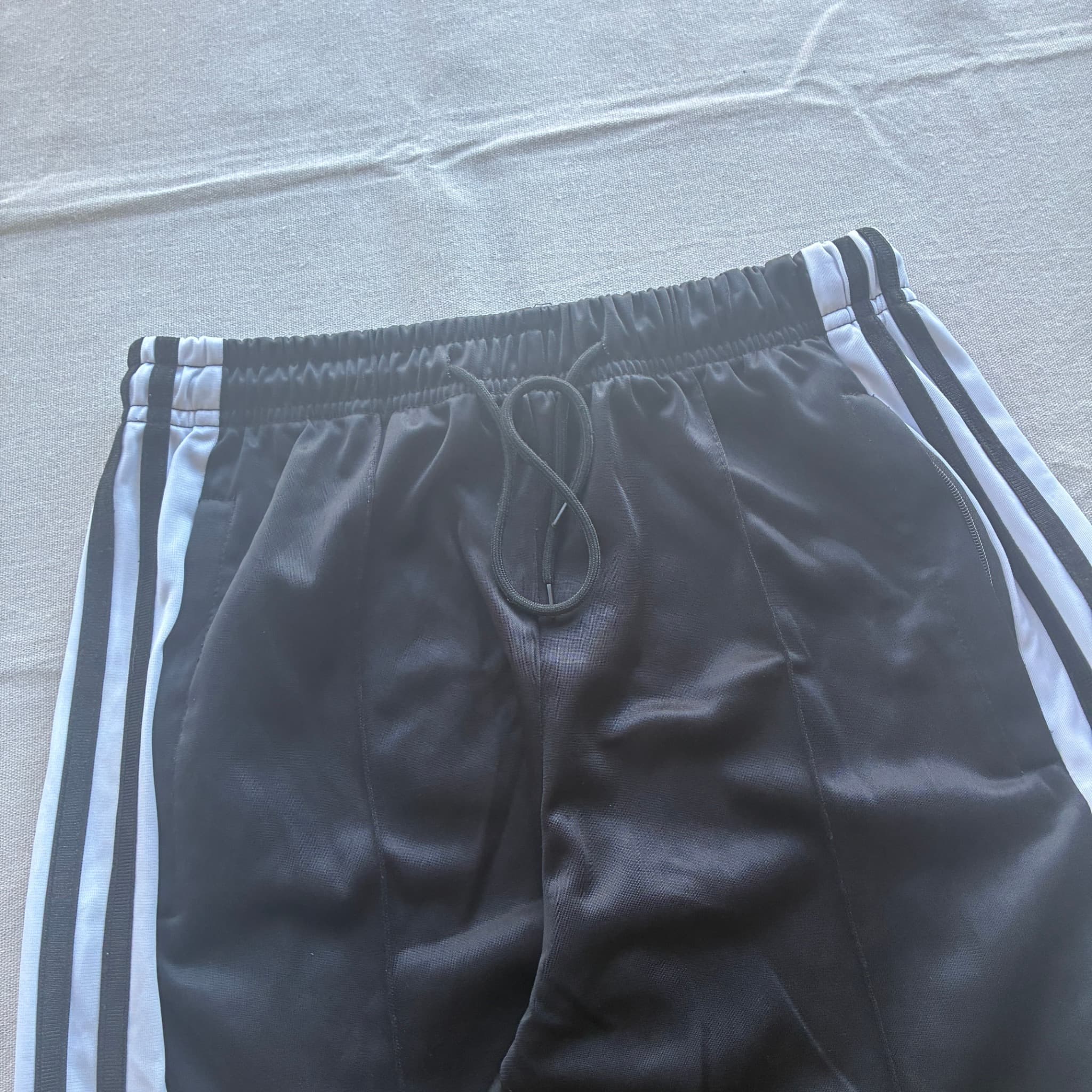 Adidas Originals Wide Leg Track Pants Black M — photo 3 of 6